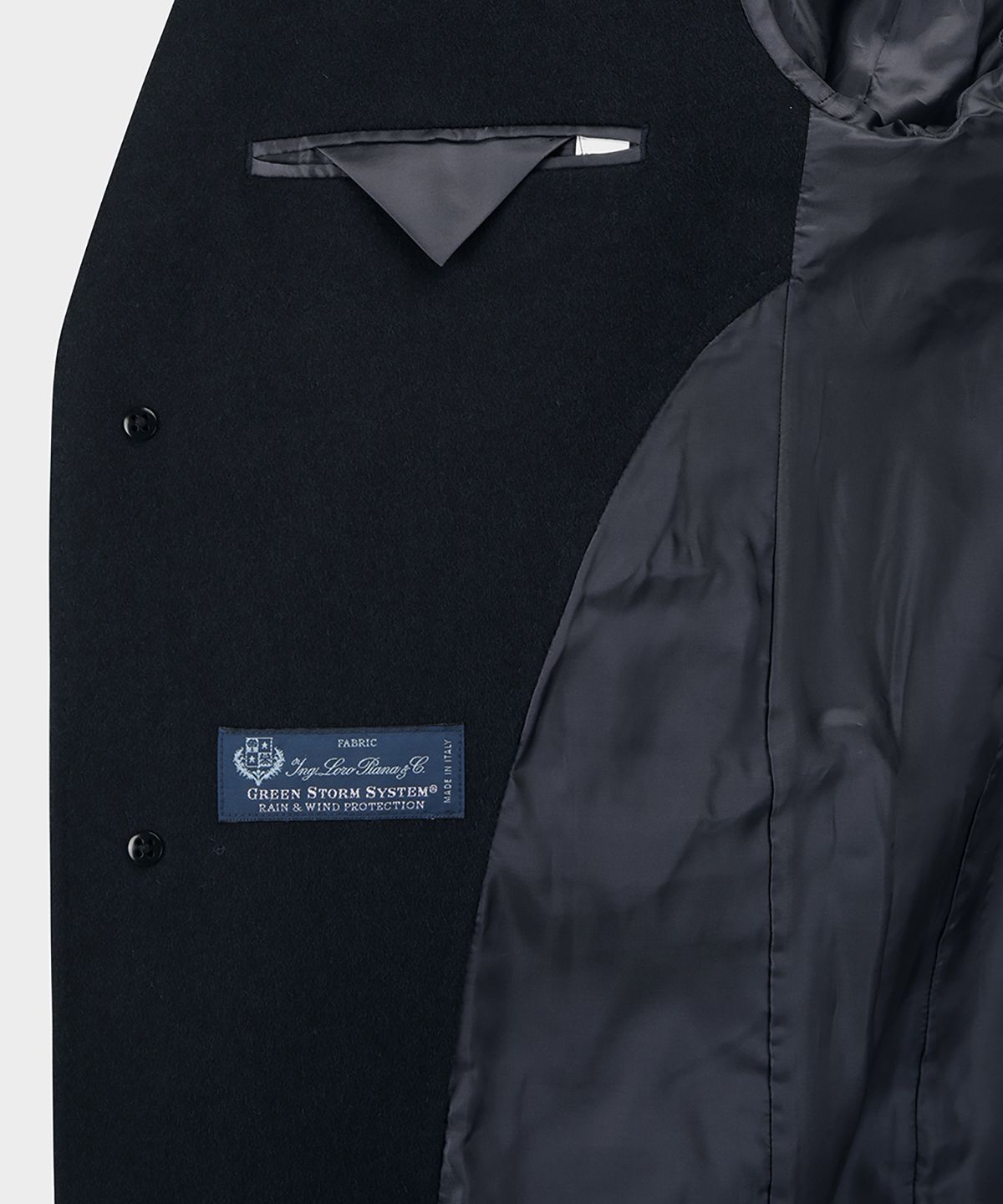 브룩스 브라더스(BROOKS BROTHERS) 1818 스톰 시스템 탑 코트 (네이비) (BBCSMM5002QEF)
