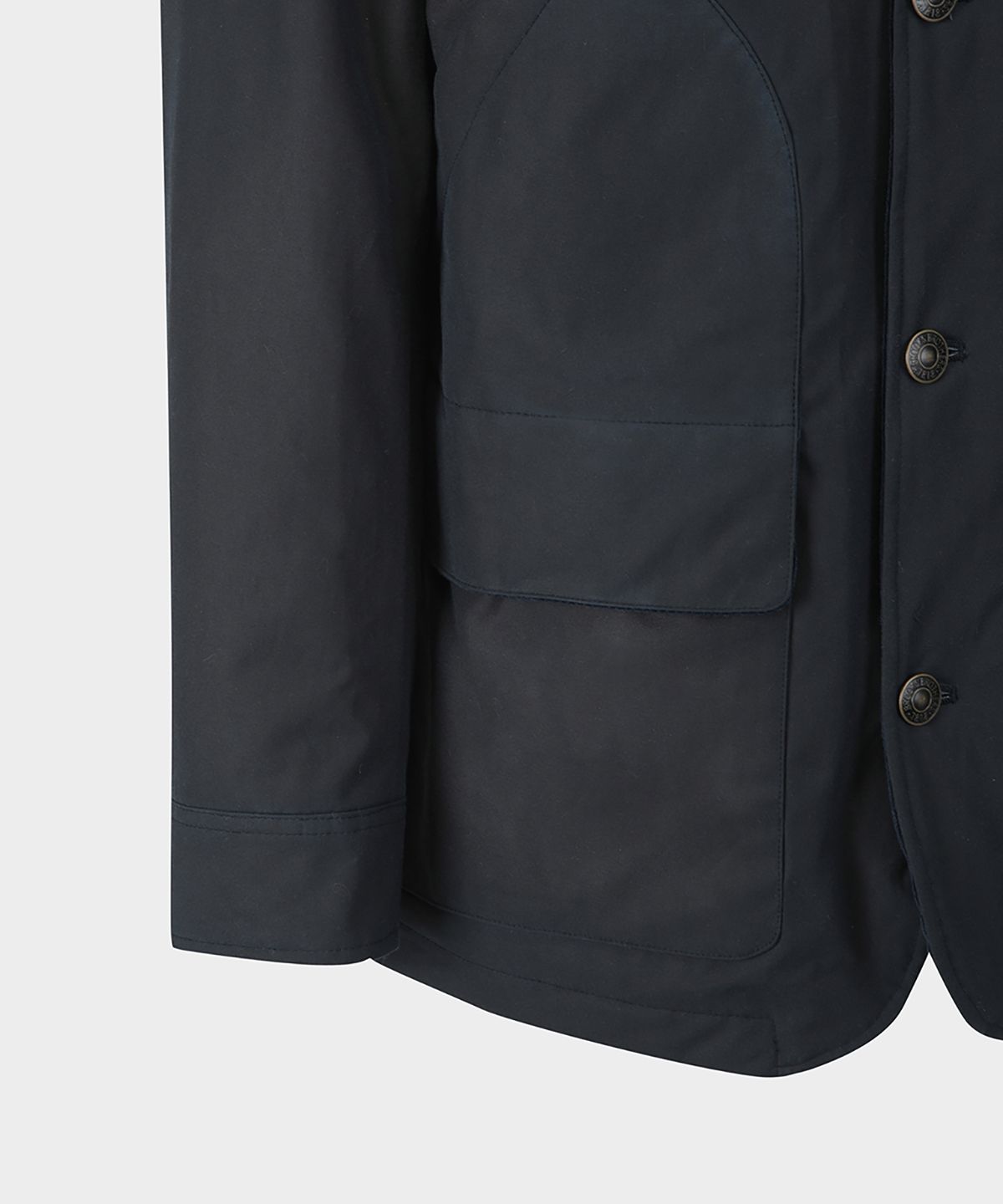 브룩스 브라더스(BROOKS BROTHERS) 왁스 초어 자켓 (네이비) (BBOJMM4983REF)