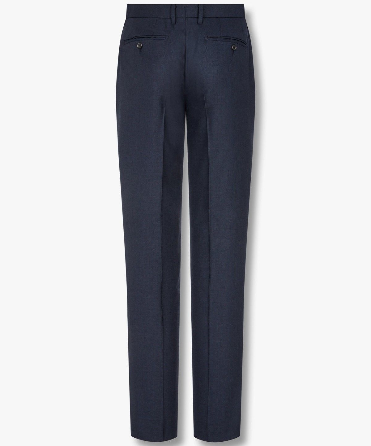 맨온더분(MAN ON THE BOON) 언발 버튼 이지 울 팬츠_네이비 4714352002
