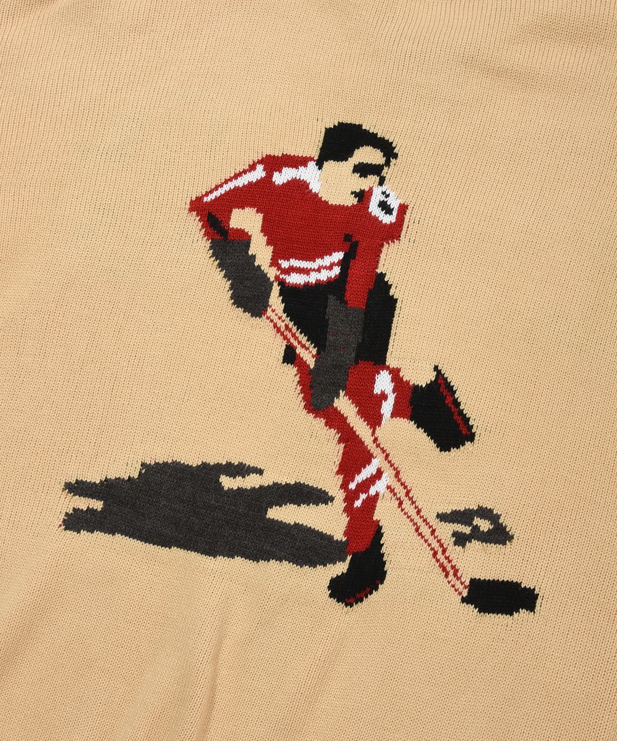 리트리버클럽(RETRIEVER CLUB) HOCKEY COWICHAN SWEATER [BEIGE]