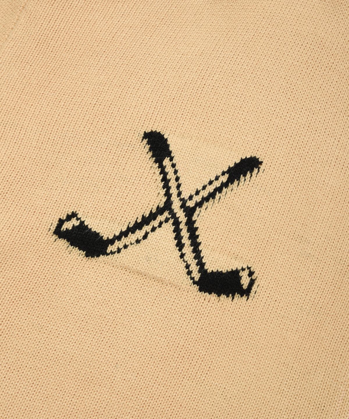 리트리버클럽(RETRIEVER CLUB) HOCKEY COWICHAN SWEATER [BEIGE]