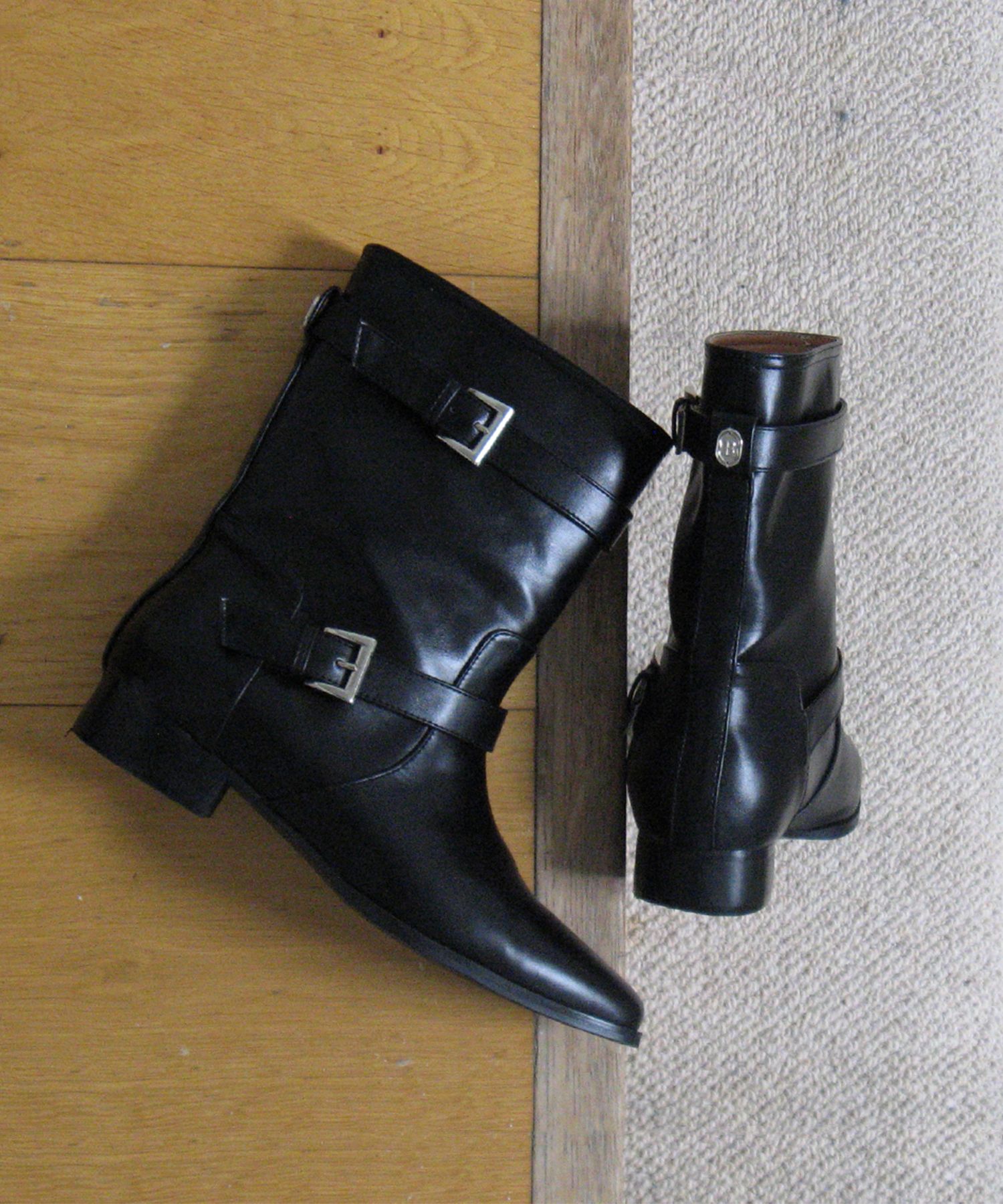 [SOMEWHERE BUTTER]★24FW★Long Brooklynn Buckle Boots MUSINSA | SOMEWHEREBUTTER Brooklynn Buckle Boots - 3color
