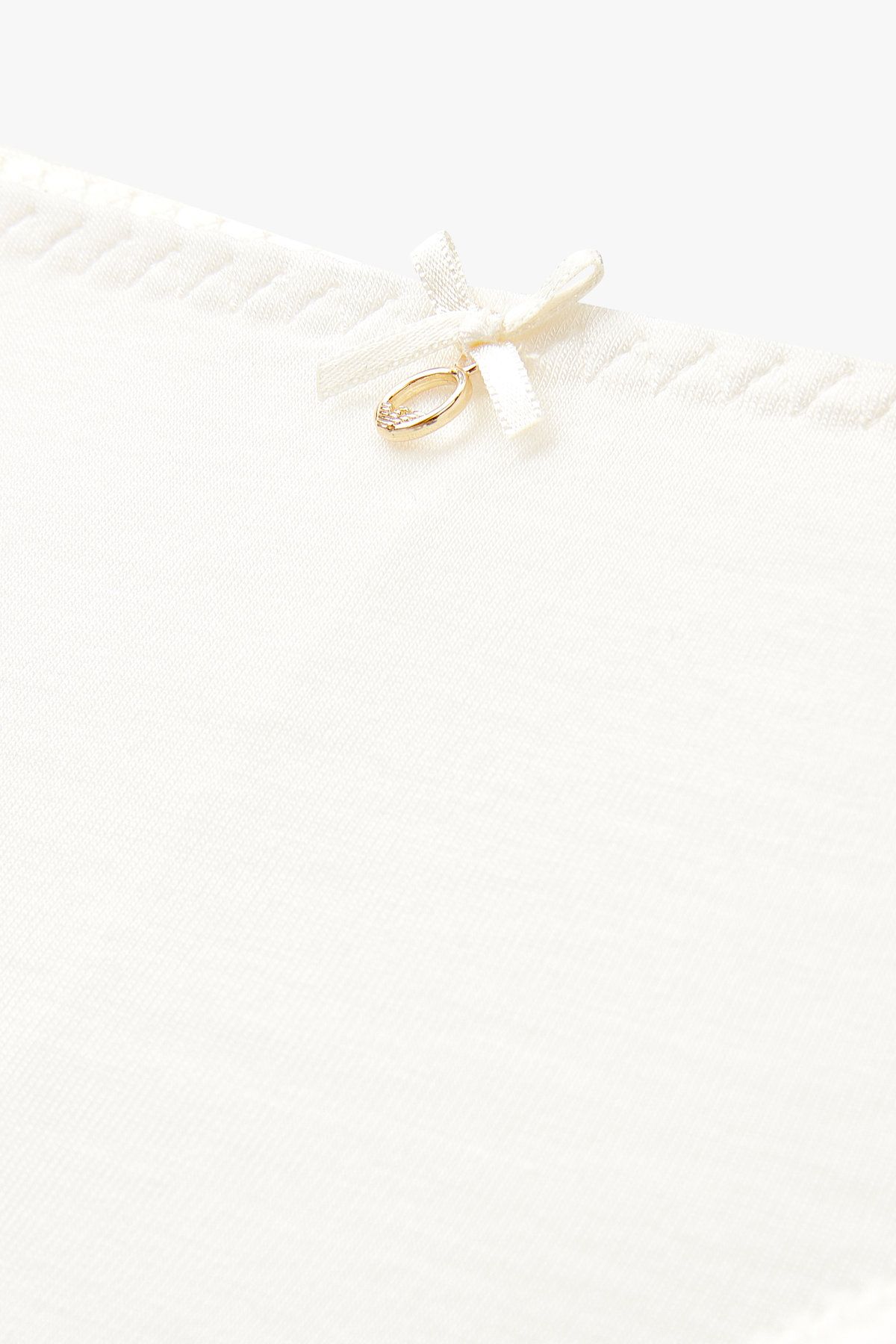 엠포리오 아르마니 언더웨어(EMPORIO ARMANI UNDERWEAR) 여성 플라워 메쉬 브라질리언 브리프_크림 0824311517
