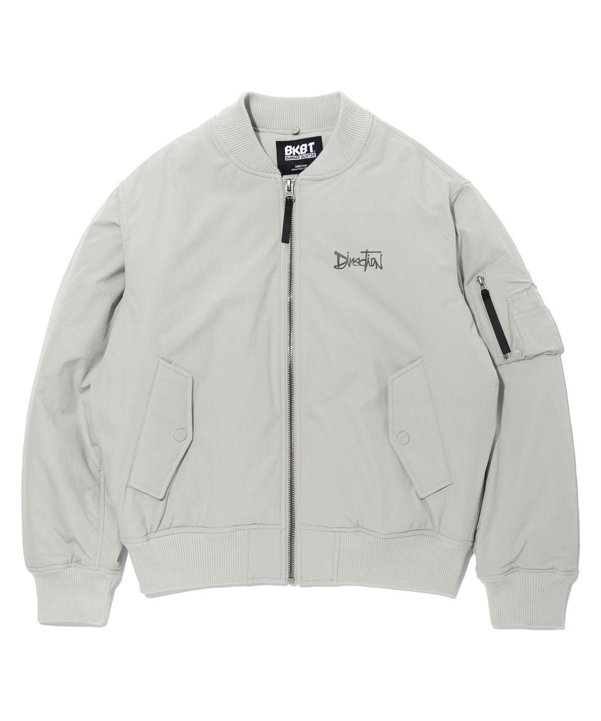벙커버스터(BUNKERBUSTER) 디렉션 패딩 항공점퍼 LIGHT BEIGE (MP1JU006-004)