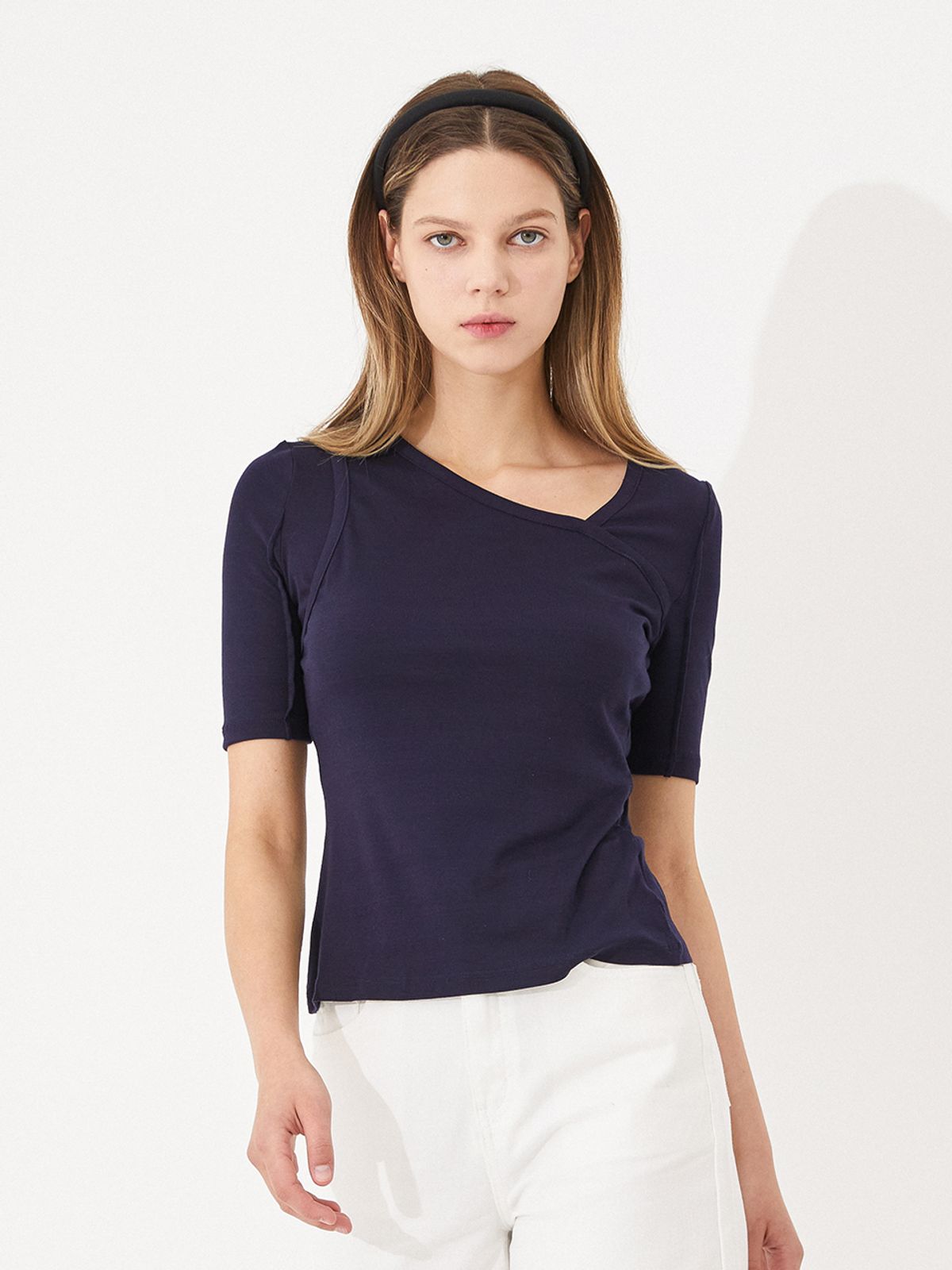 메르시앤에스(MERCIANNES) Cut-Out Sleeved T_A4STN1 45