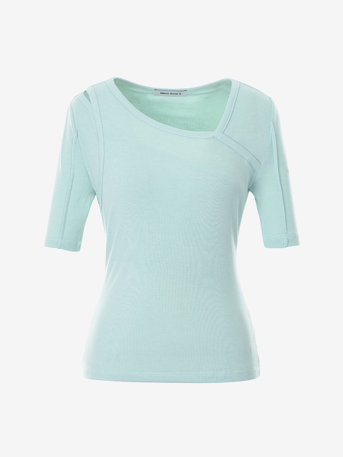 메르시앤에스(MERCIANNES) Cut-Out Sleeved T_A4STN1 45