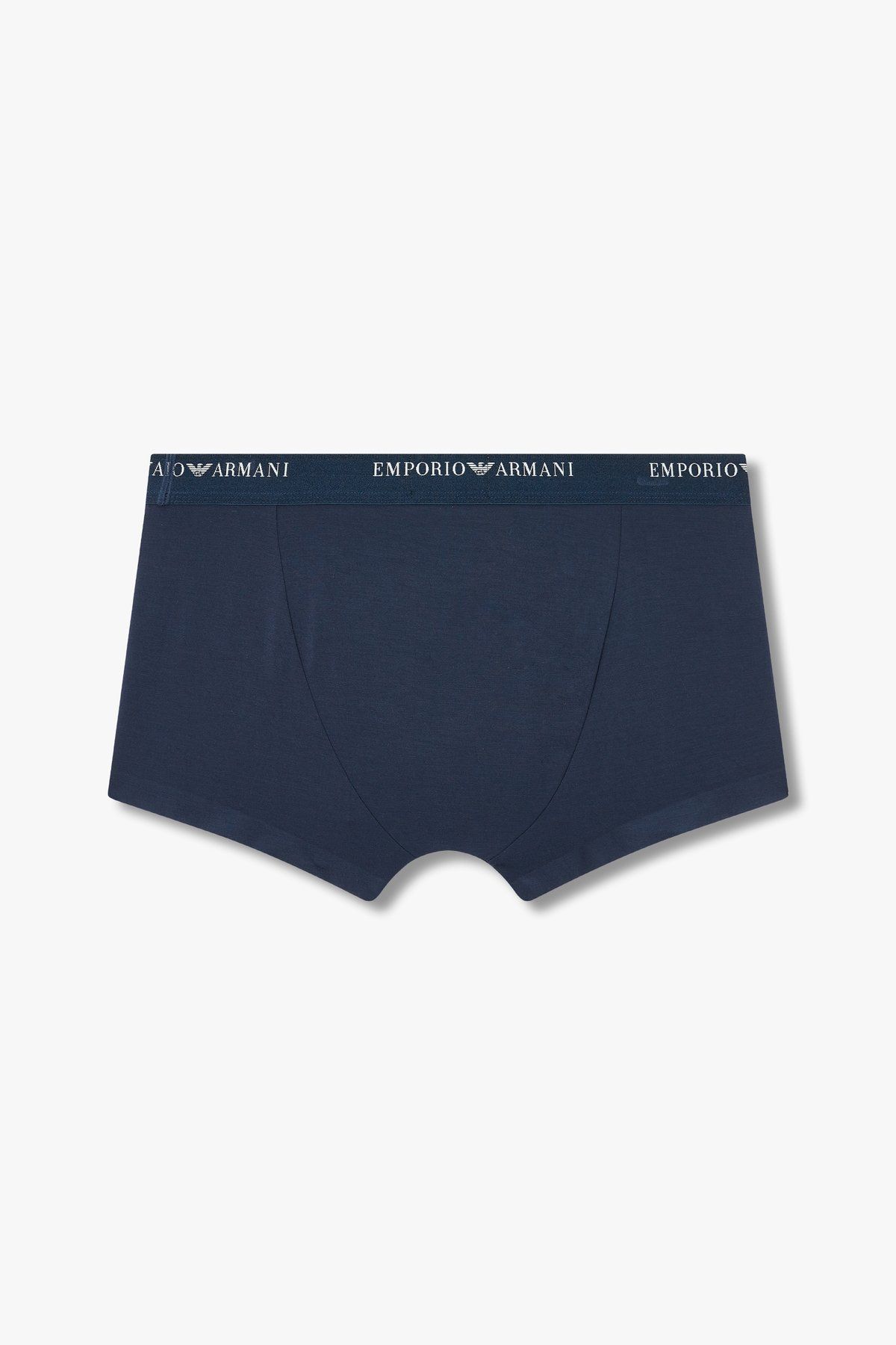 엠포리오 아르마니 언더웨어(EMPORIO ARMANI UNDERWEAR) 남성 리피트 로고 레이온 드로즈_마린 0814312020