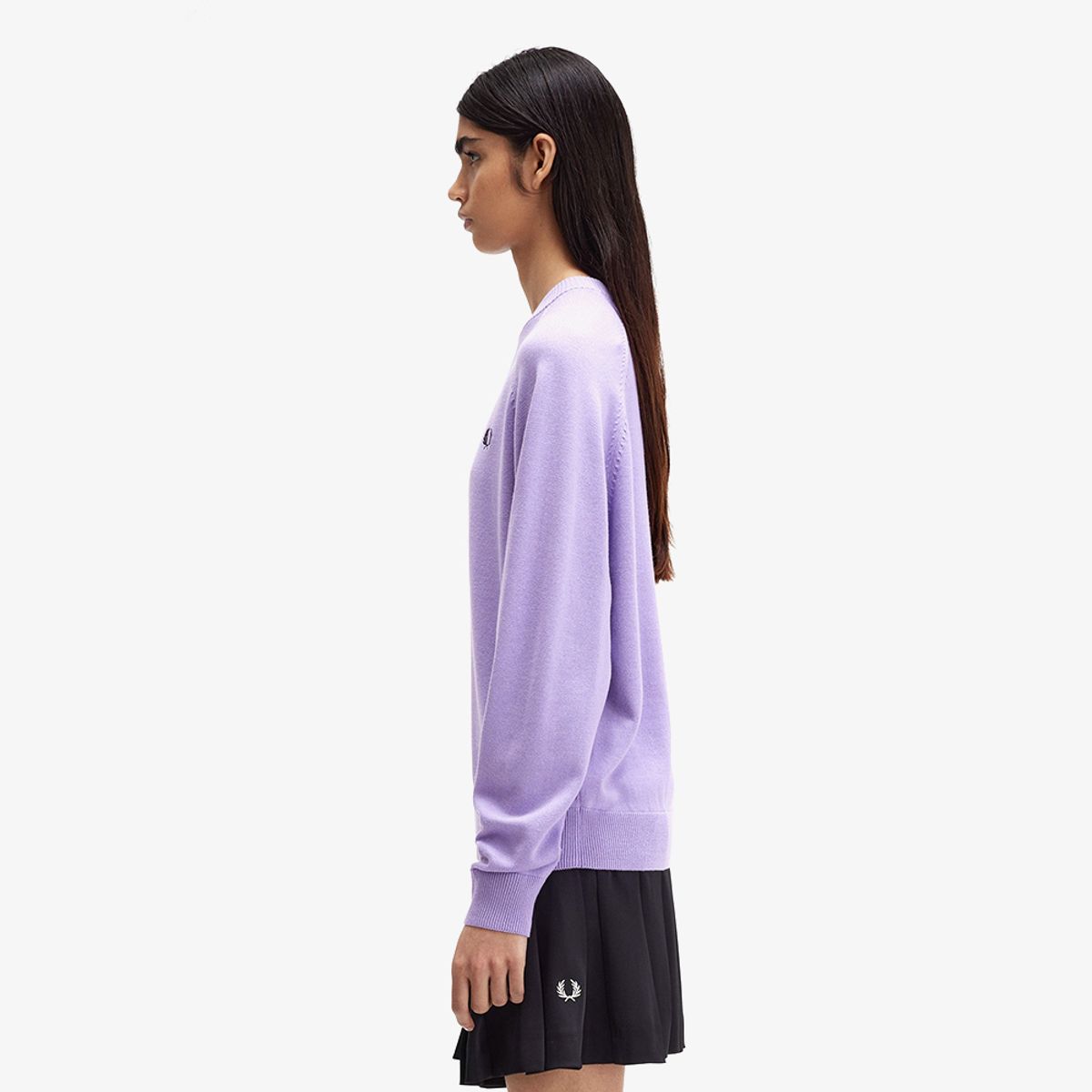 프레드페리(FRED PERRY) [Womens] 크루넥 메리노울 니트 (X19) AFPF2432117-X19