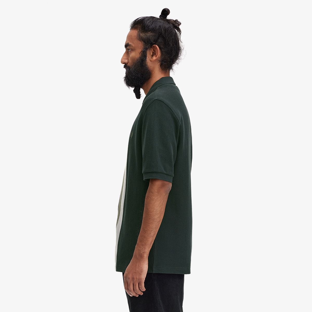 프레드페리(FRED PERRY) [Sharp] 패널 버튼 스루 폴로 셔츠 (Q20) AFPM243M522-Q20