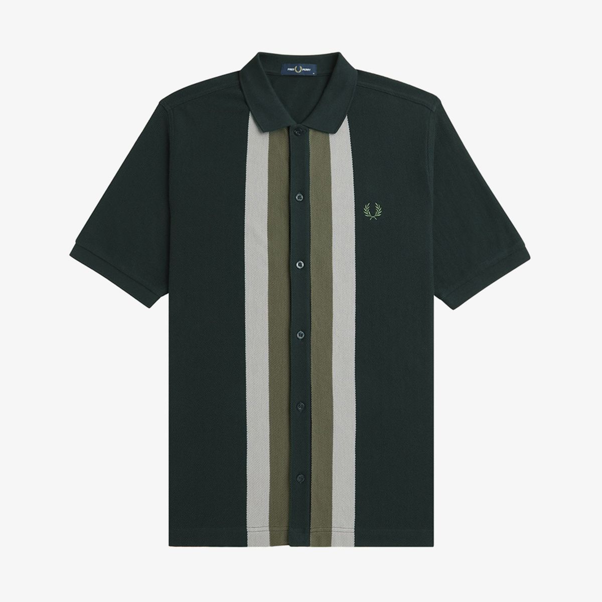 프레드페리(FRED PERRY) [Sharp] 패널 버튼 스루 폴로 셔츠 (Q20) AFPM243M522-Q20