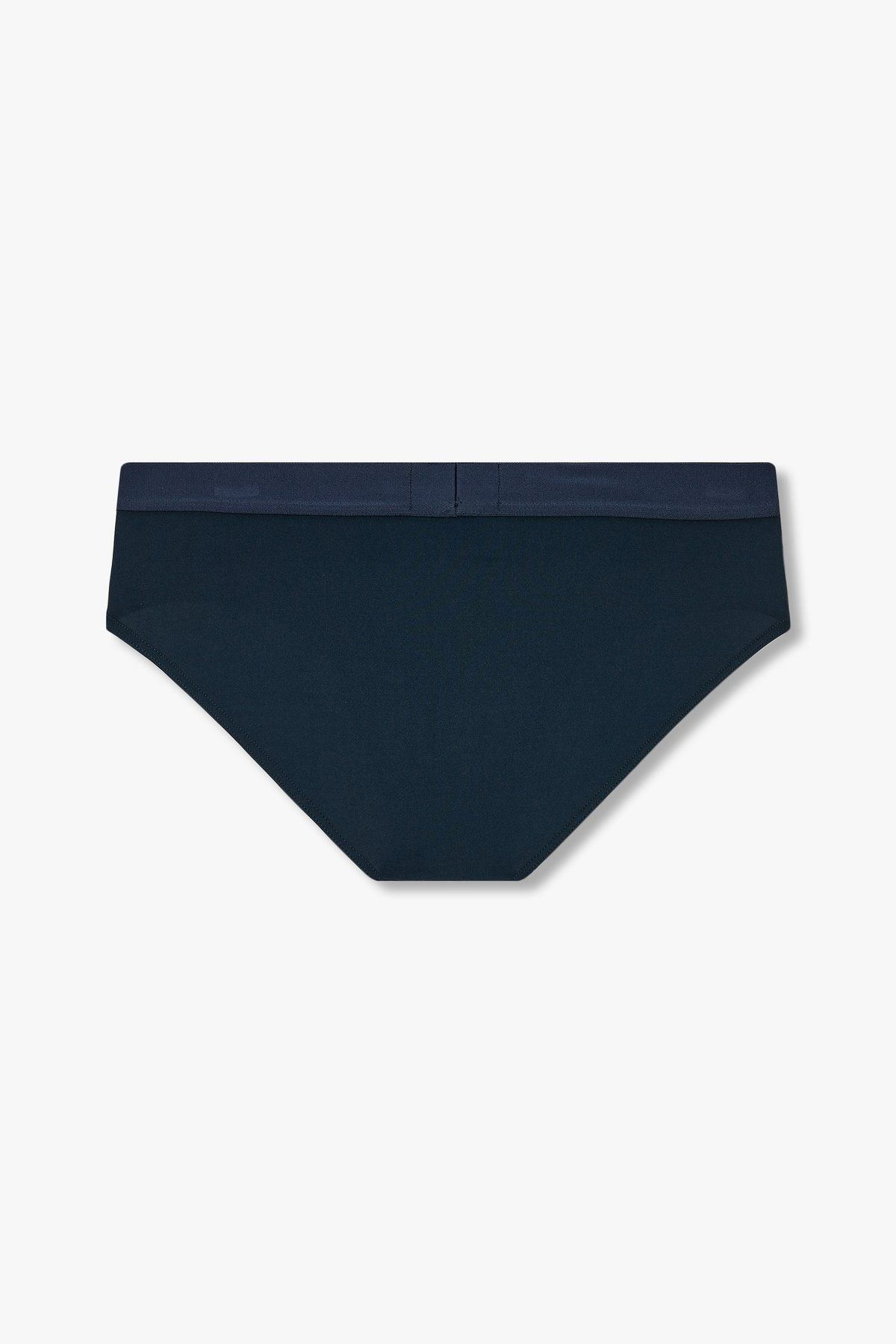 엠포리오 아르마니 언더웨어(EMPORIO ARMANI UNDERWEAR) 남성 빅 로고 밴딩 폴리 브리프_마린 0814311037