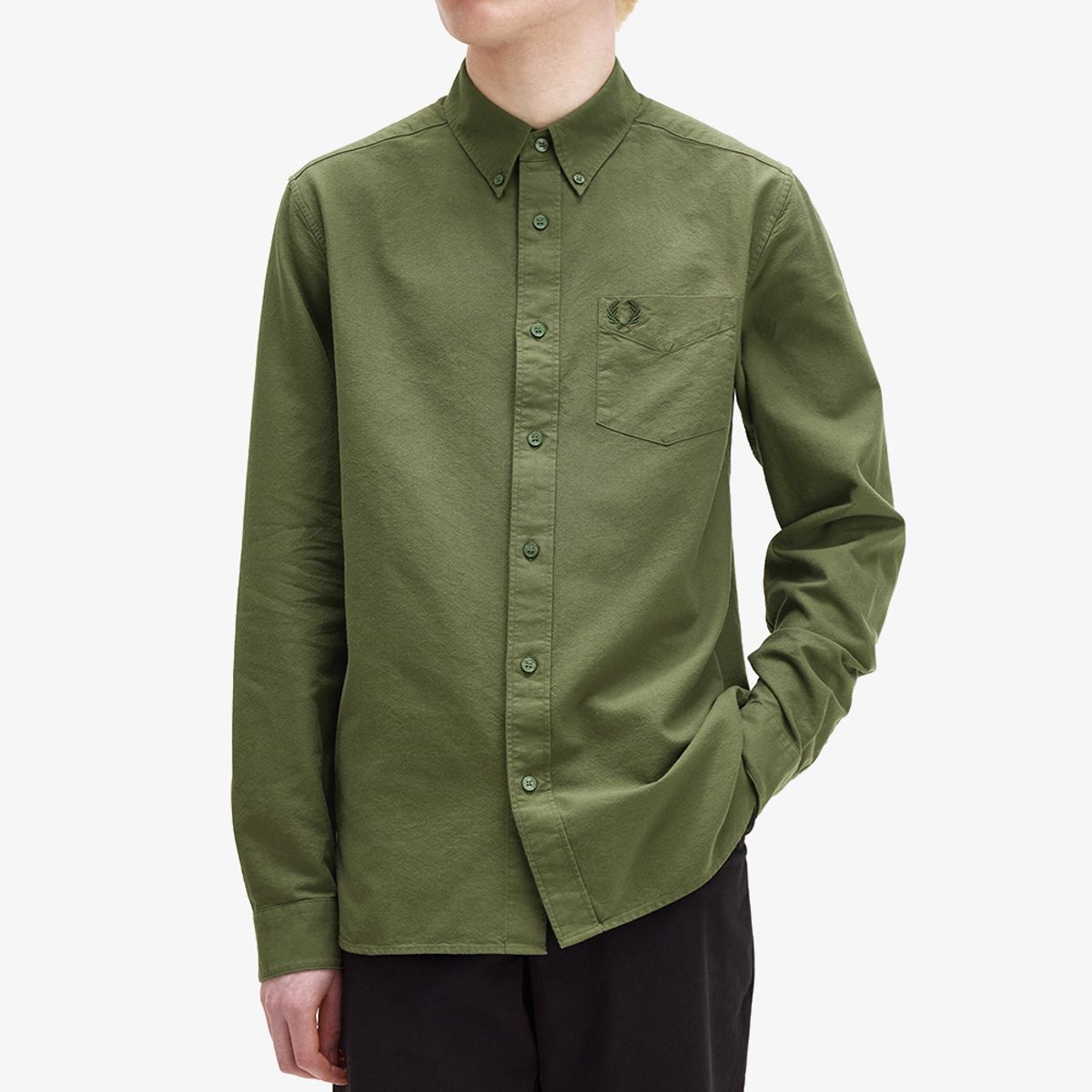 프레드페리(FRED PERRY) [Baseline] 롱 슬리브 옥스포드 셔츠 (W19) AFPM2435516-W19