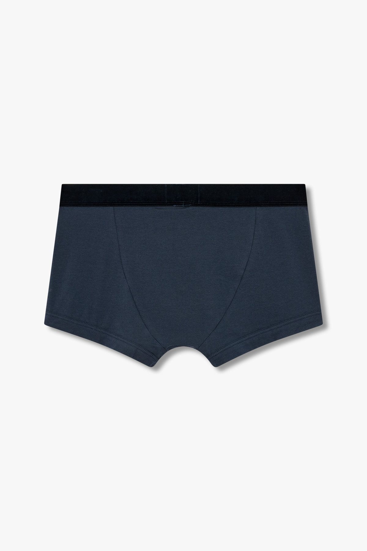 엠포리오 아르마니 언더웨어(EMPORIO ARMANI UNDERWEAR) 남성 벨루어 밴딩 코튼 드로즈 2PACK_마린 08M4361002
