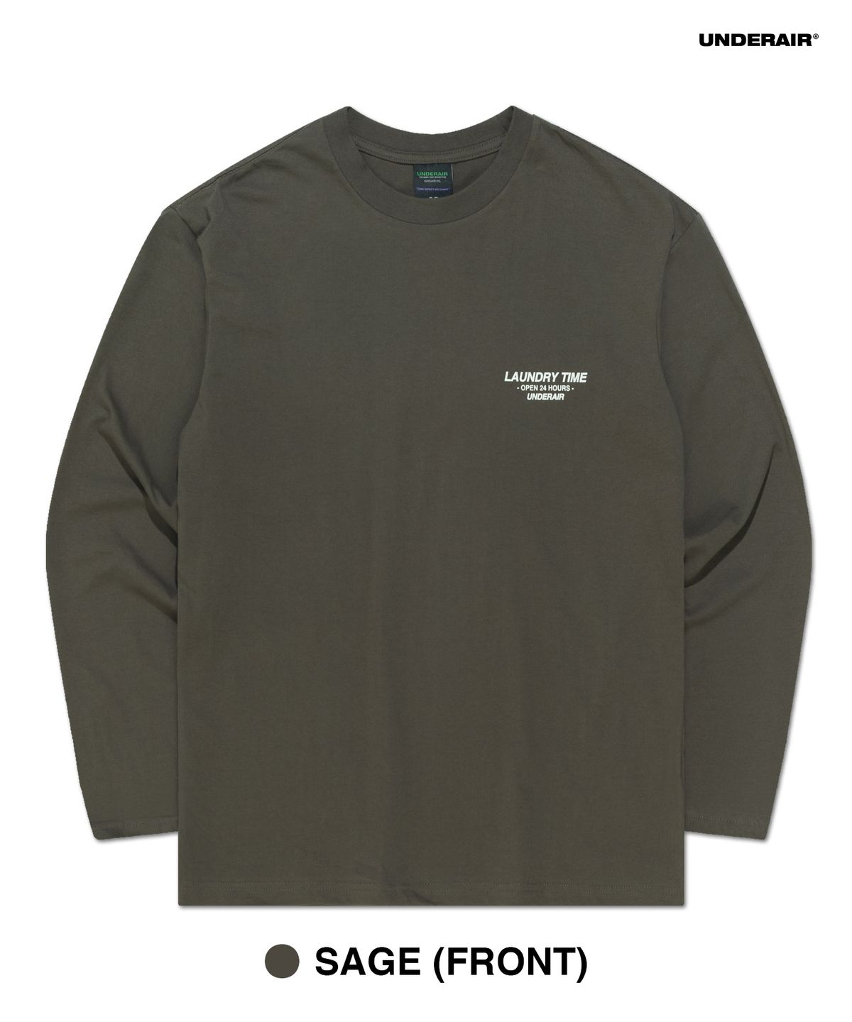 언더에어(UNDERAIR) 24 HOURS 2 LONG SLEEVE  (4 COLOR)
