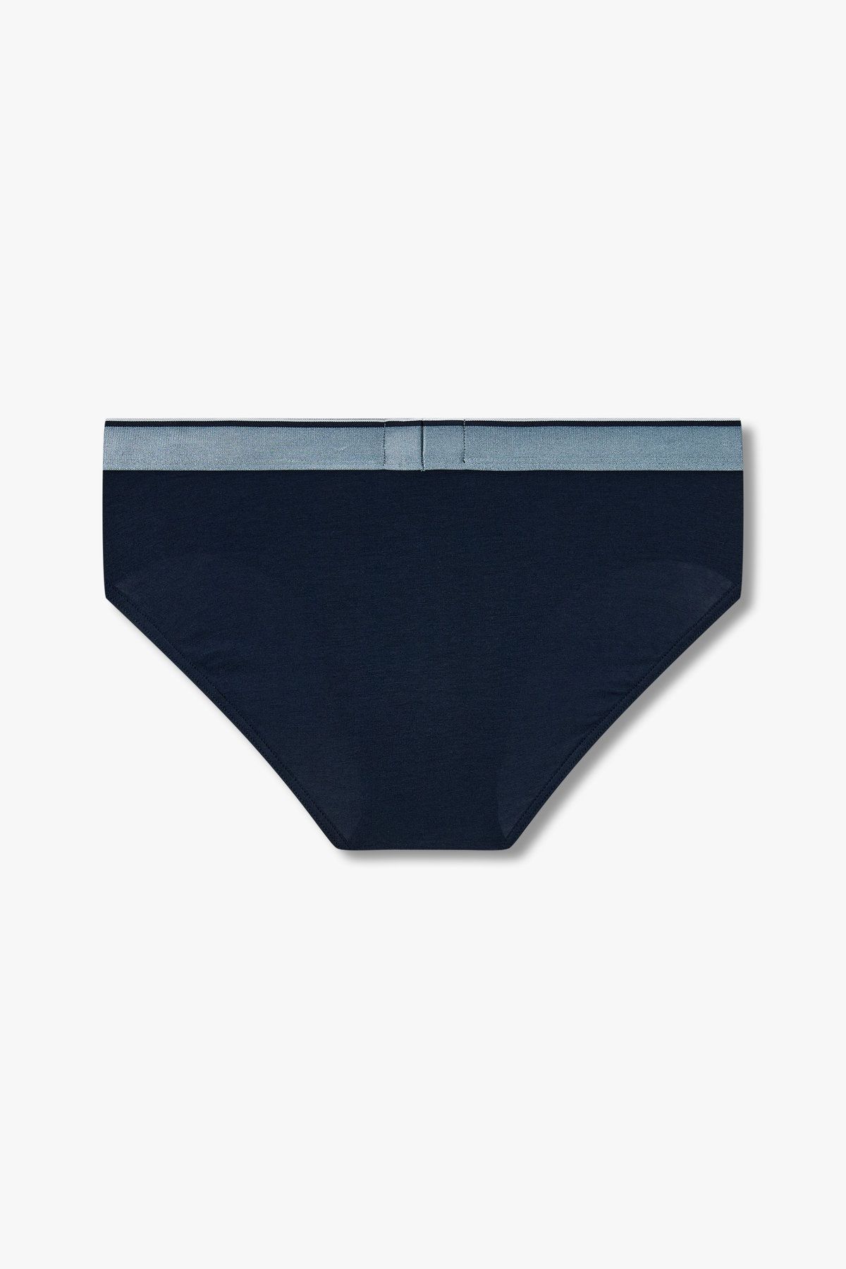 엠포리오 아르마니 언더웨어(EMPORIO ARMANI UNDERWEAR) 남성 글로시 이글 로고 밴딩 브리프_마린 0814311032