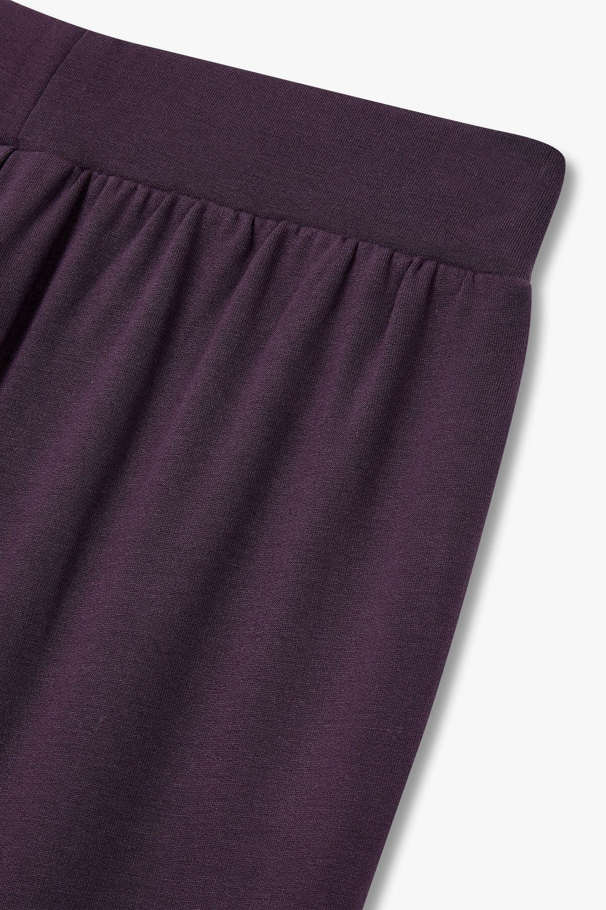 엠포리오 아르마니 언더웨어(EMPORIO ARMANI UNDERWEAR) 여성 사이드 자수 로고 밴딩 팬츠_다크 퍼플 0824332515