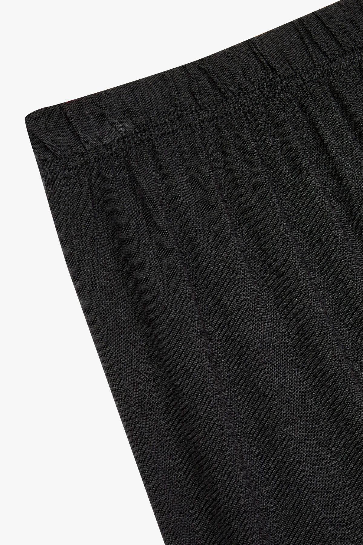 엠포리오 아르마니 언더웨어(EMPORIO ARMANI UNDERWEAR) 여성 이글 로고 스트레치 밴딩 팬츠_블랙 0824332501