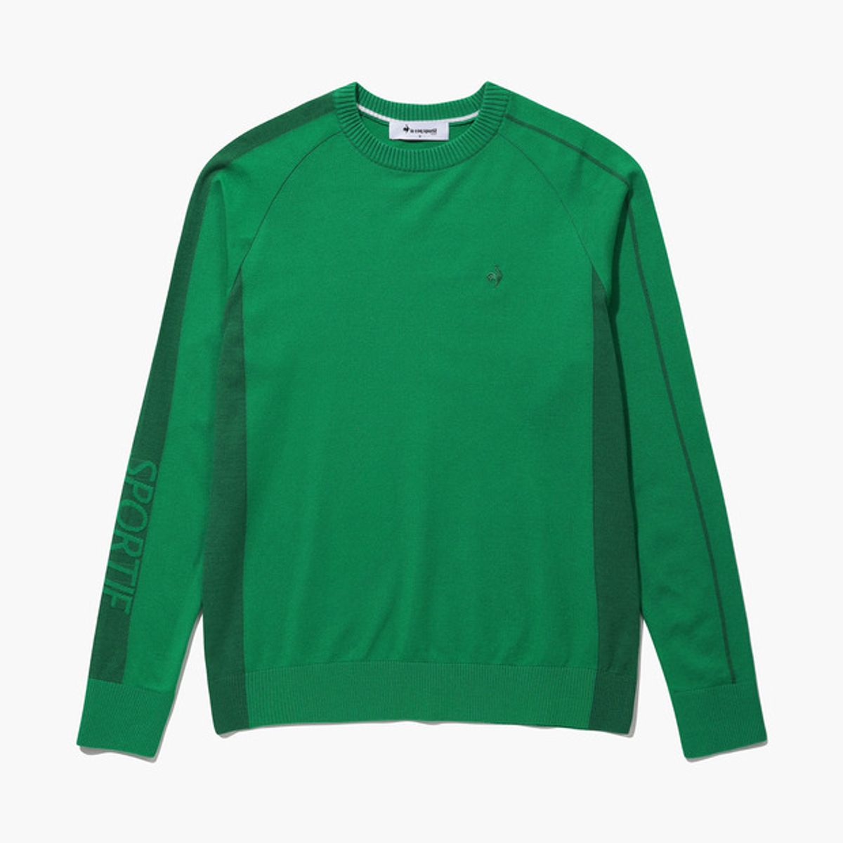 르꼬끄 골프(LECOQ GOLF) 남성 라인 라글란 스웨터 (GP321MKP91)