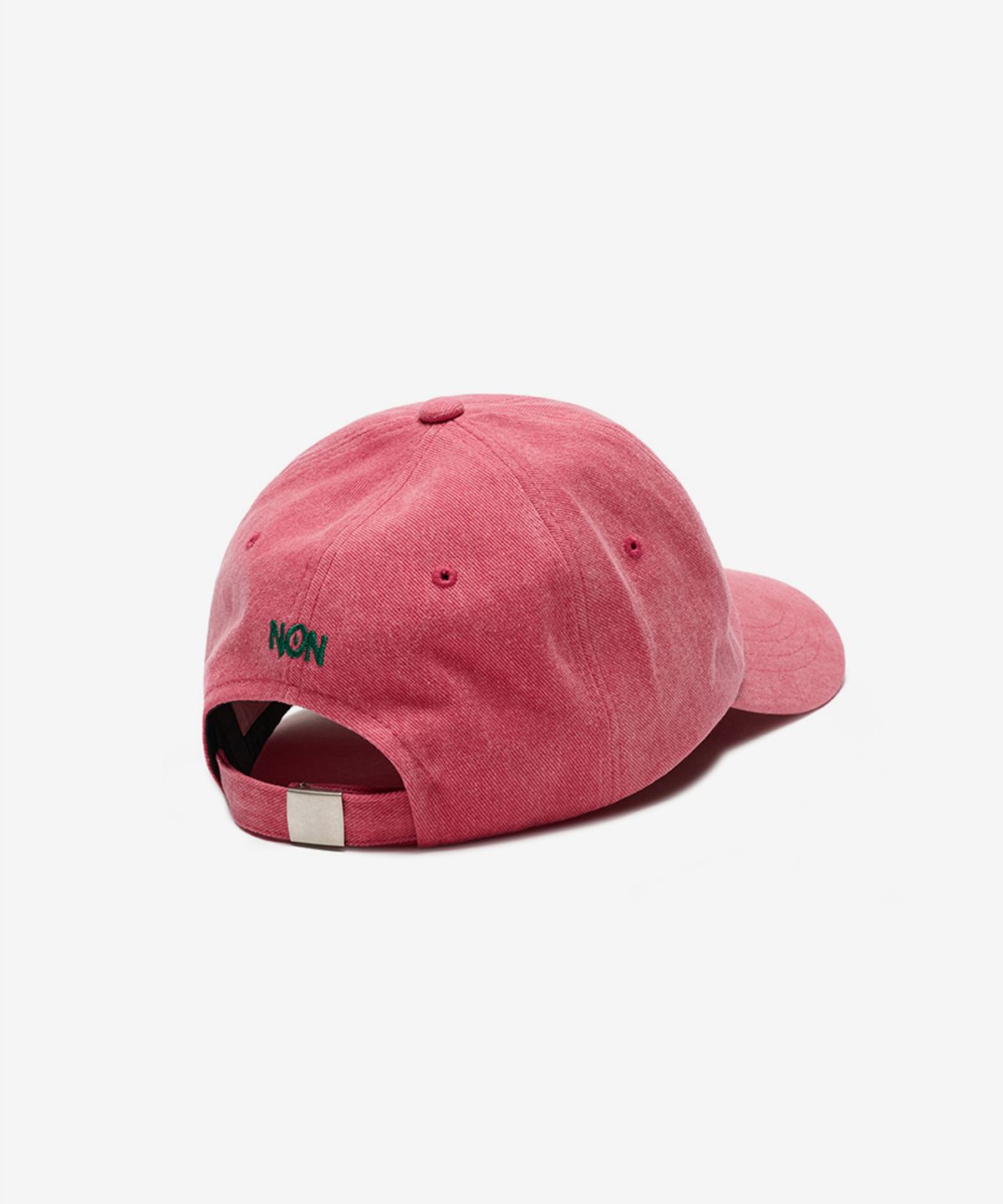 논타입(NONTYPE) WAPPEN WASHED BALL CAP (DARK PINK)