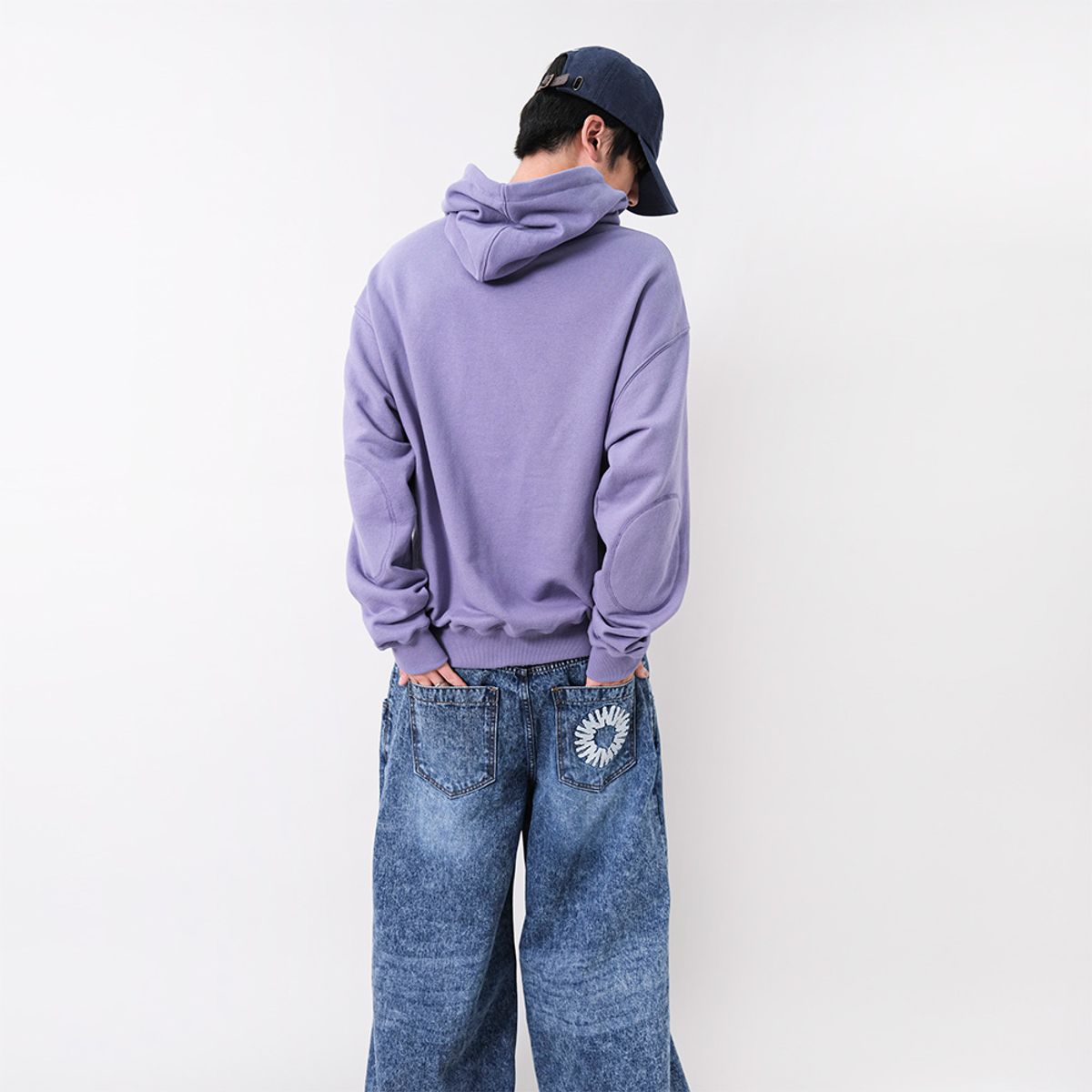 999휴머니티(999HUMANITY) EVD 후디 (퍼플)