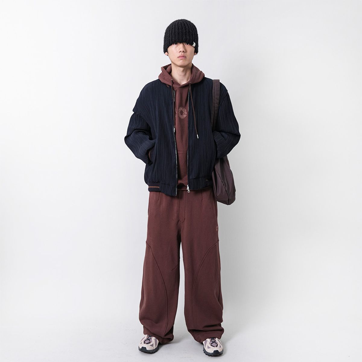 999휴머니티(999HUMANITY) EVD 후디 (브라운)