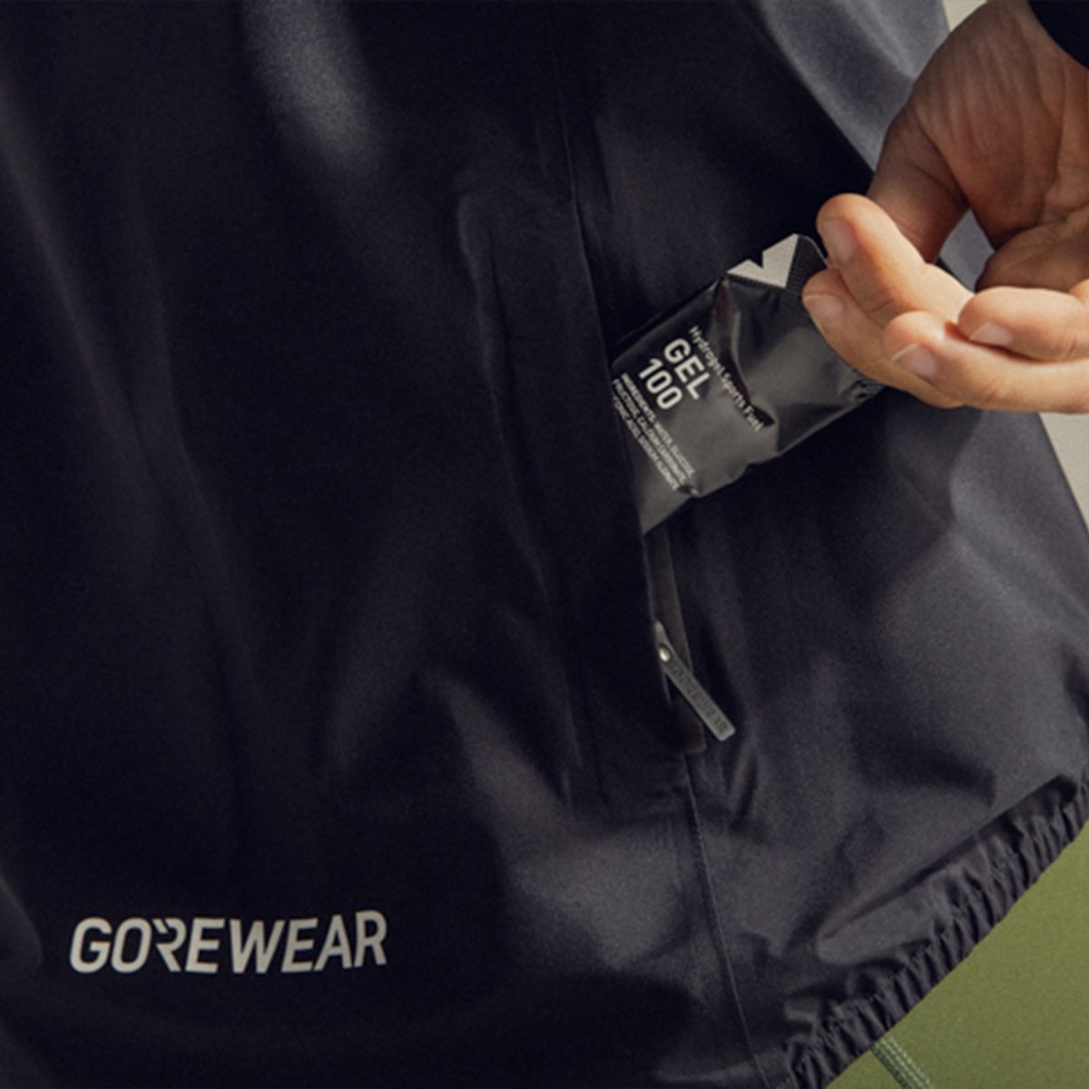 고어웨어(GOREWEAR) Gore-TEX 고어텍스 스핀쉬프트 자켓 - 블랙 (남성용)