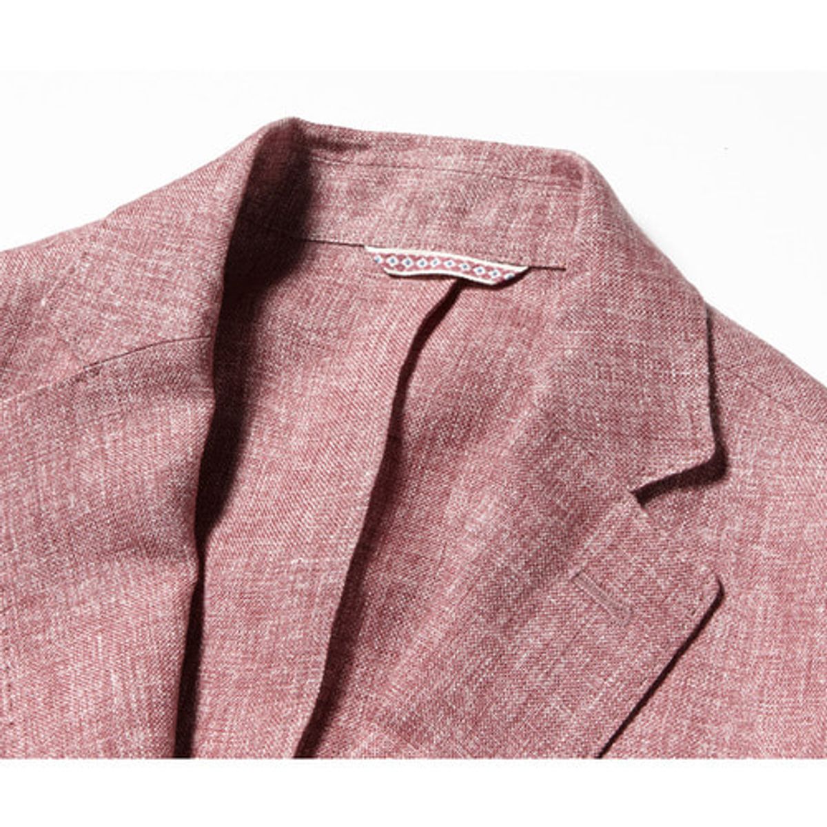 블랙브라운(BLACKBROWN) (ORMEZZANO) 린넨 블레이저  [PINK]