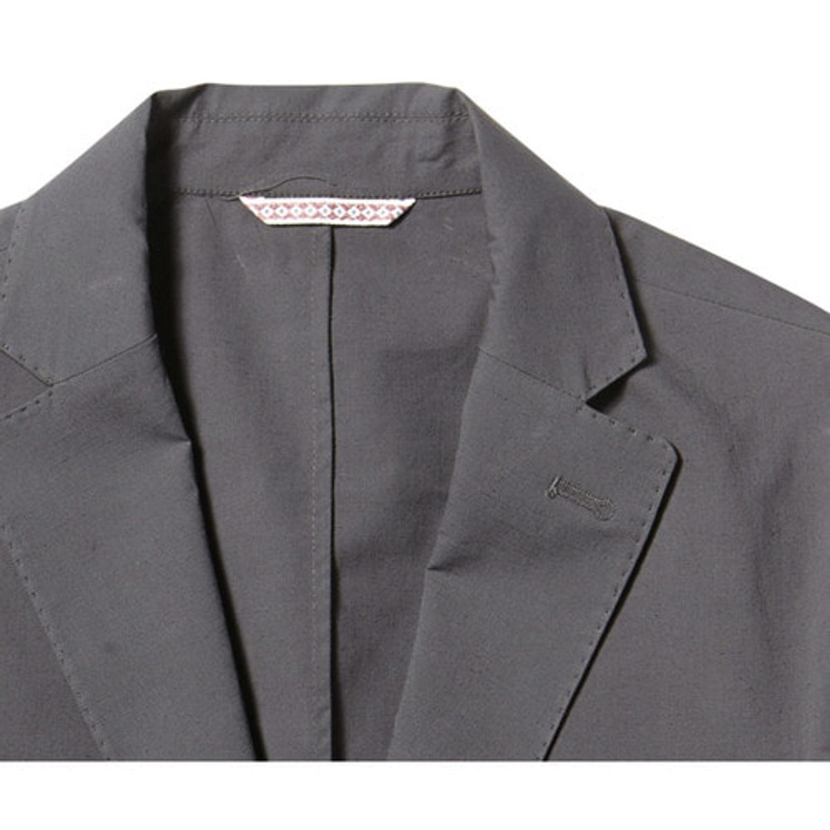 블랙브라운(BLACKBROWN) (PROFILO) 스트라파타 코튼 블레이저 [CHARCOAL]