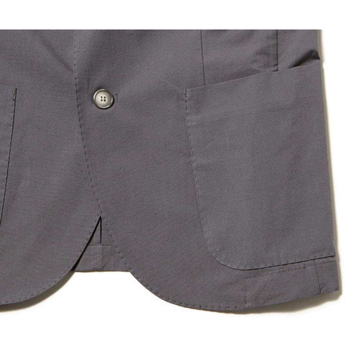 블랙브라운(BLACKBROWN) (PROFILO) 스트라파타 코튼 블레이저 [CHARCOAL]