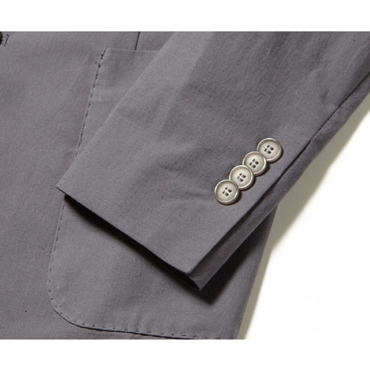블랙브라운(BLACKBROWN) (PROFILO) 스트라파타 코튼 블레이저 [CHARCOAL]