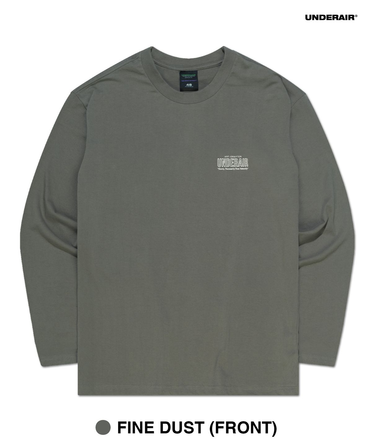 언더에어(UNDERAIR) SLOWLY 2 LONG SLEEVE (3 COLOR)