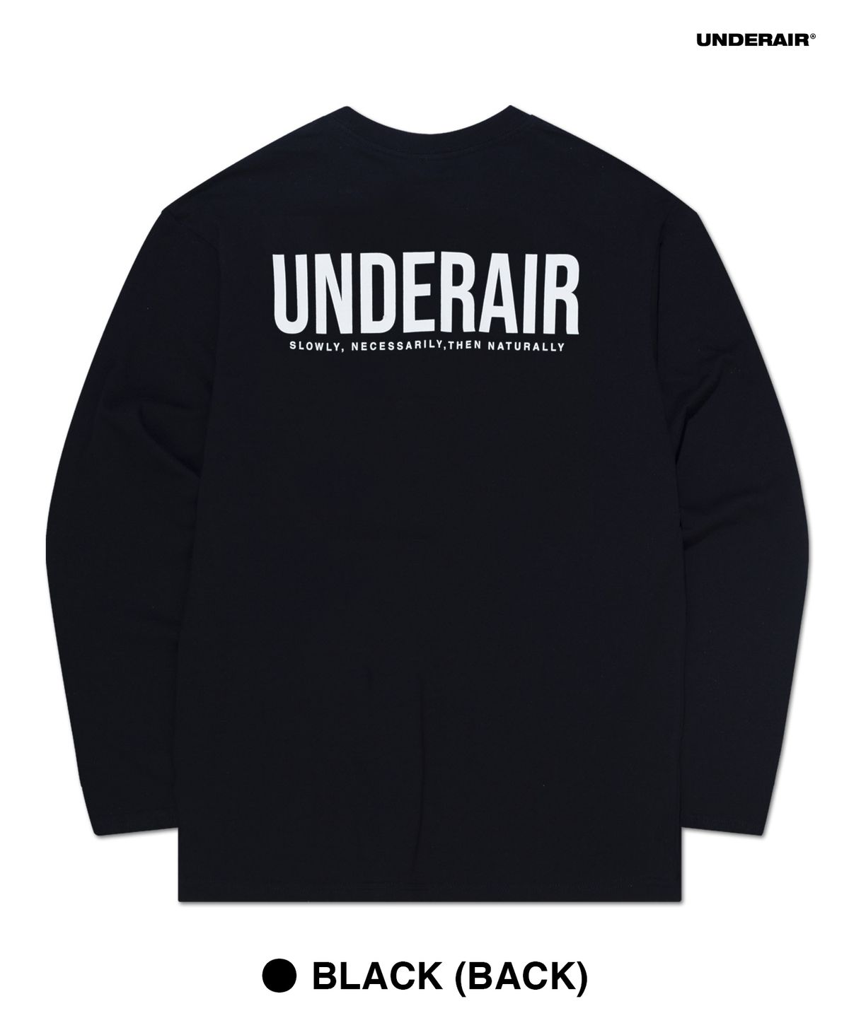 언더에어(UNDERAIR) SLOWLY 2 LONG SLEEVE (3 COLOR)