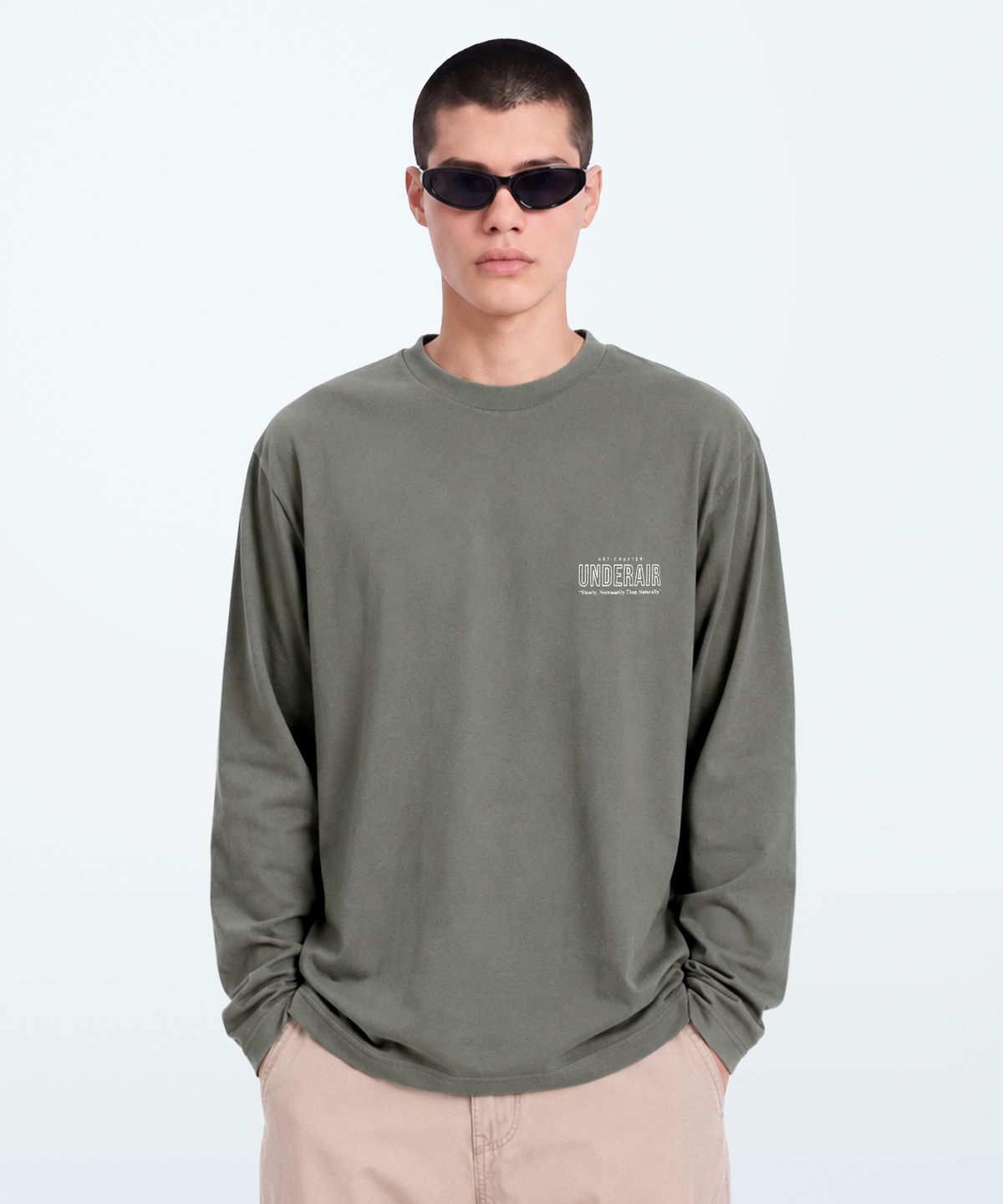 언더에어(UNDERAIR) SLOWLY 2 LONG SLEEVE (3 COLOR)