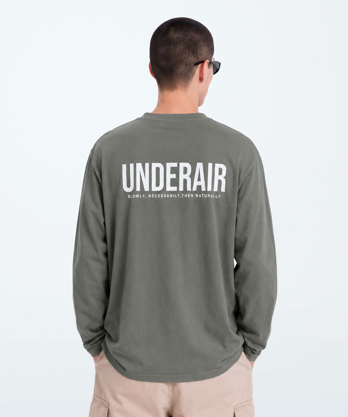 언더에어(UNDERAIR) SLOWLY 2 LONG SLEEVE (3 COLOR)