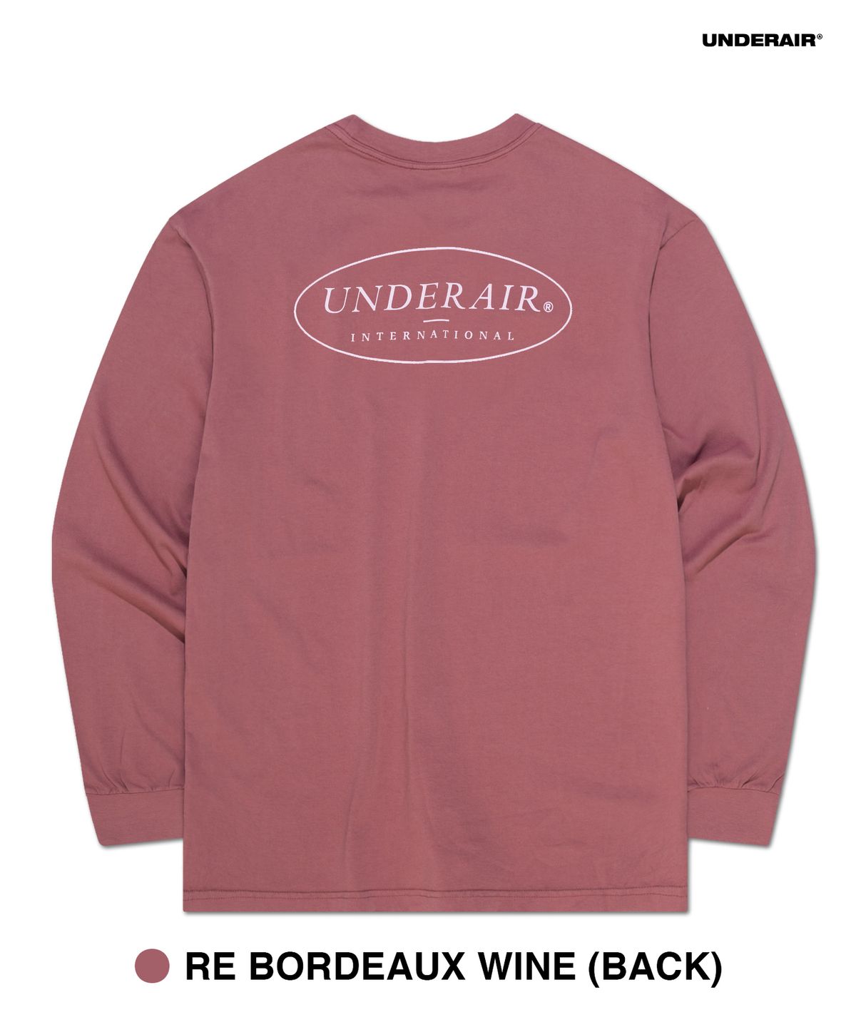 언더에어(UNDERAIR) [피그먼트] CLEWLIO LONG SLEEVE (6 COLOR)