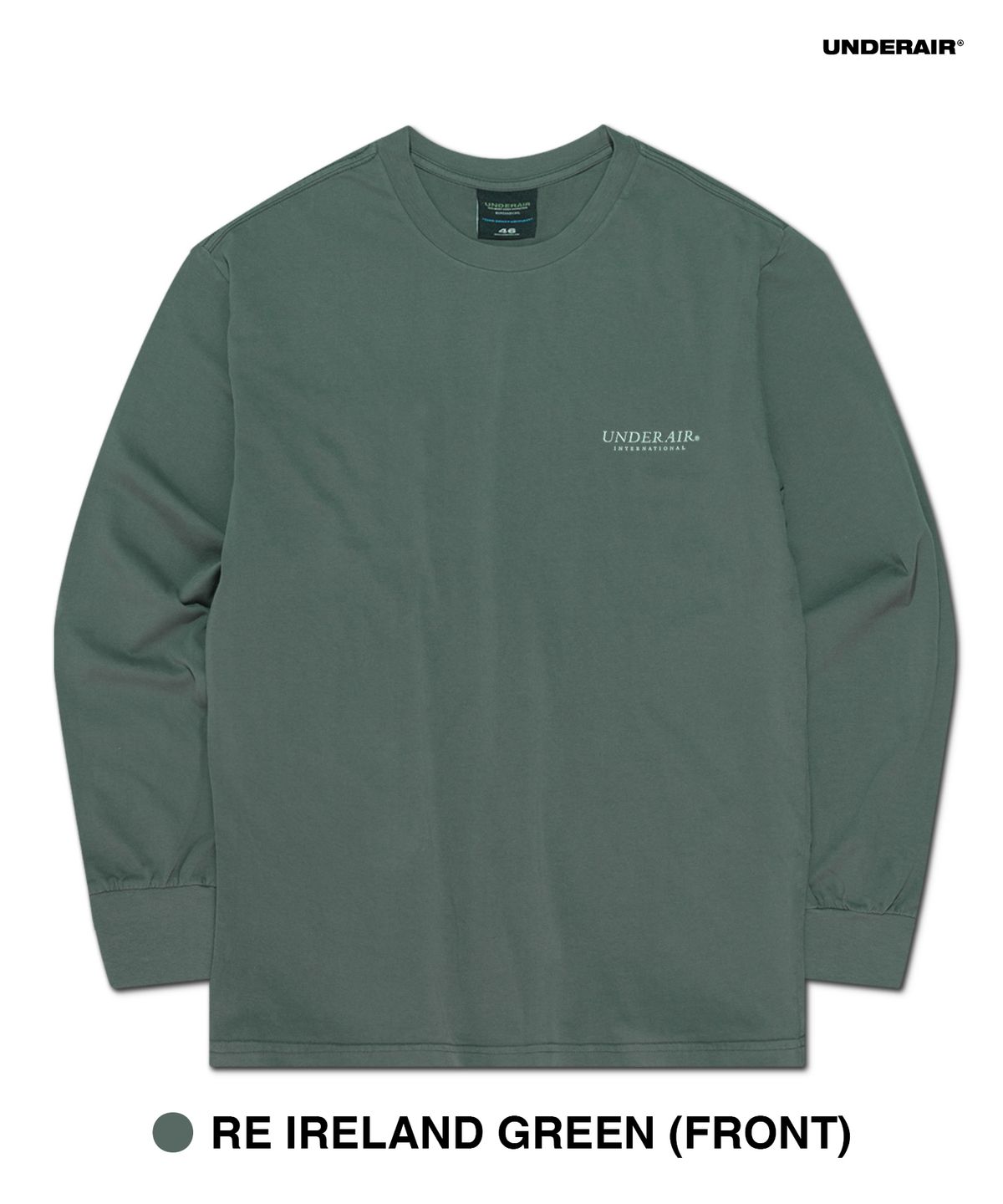 언더에어(UNDERAIR) [피그먼트] CLEWLIO LONG SLEEVE (6 COLOR)