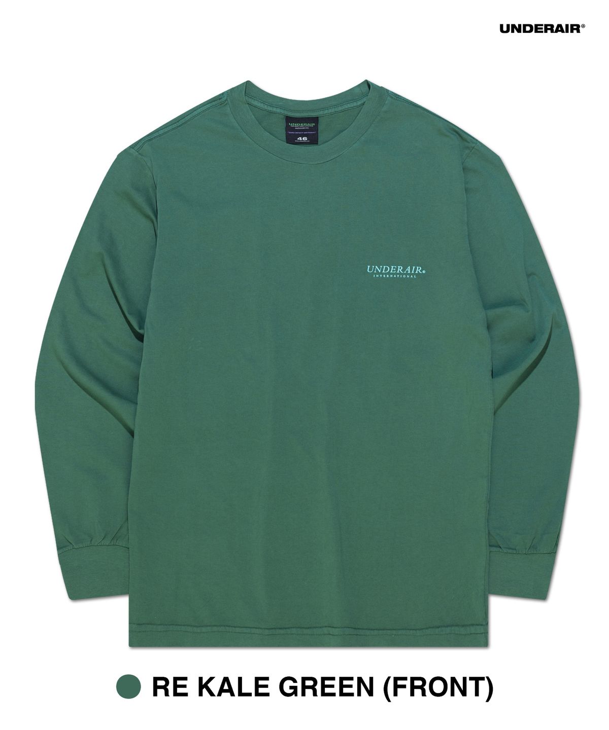 언더에어(UNDERAIR) [피그먼트] CLEWLIO LONG SLEEVE (6 COLOR)