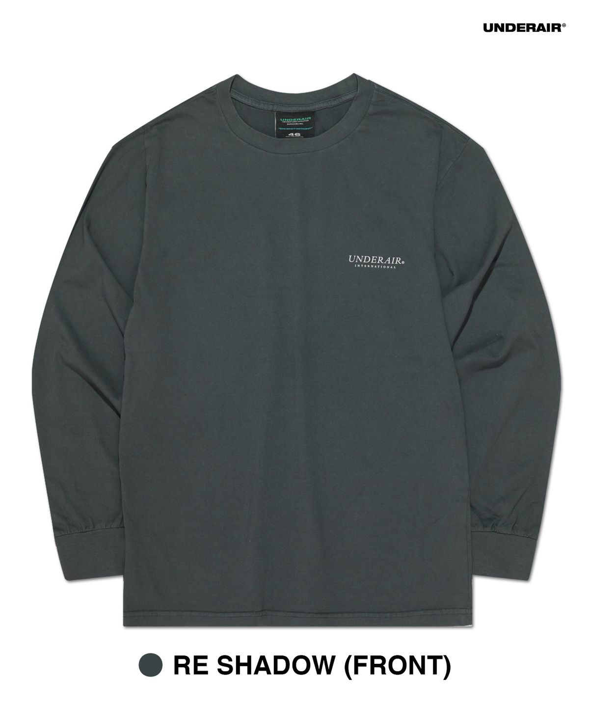 언더에어(UNDERAIR) [피그먼트] CLEWLIO LONG SLEEVE (6 COLOR)