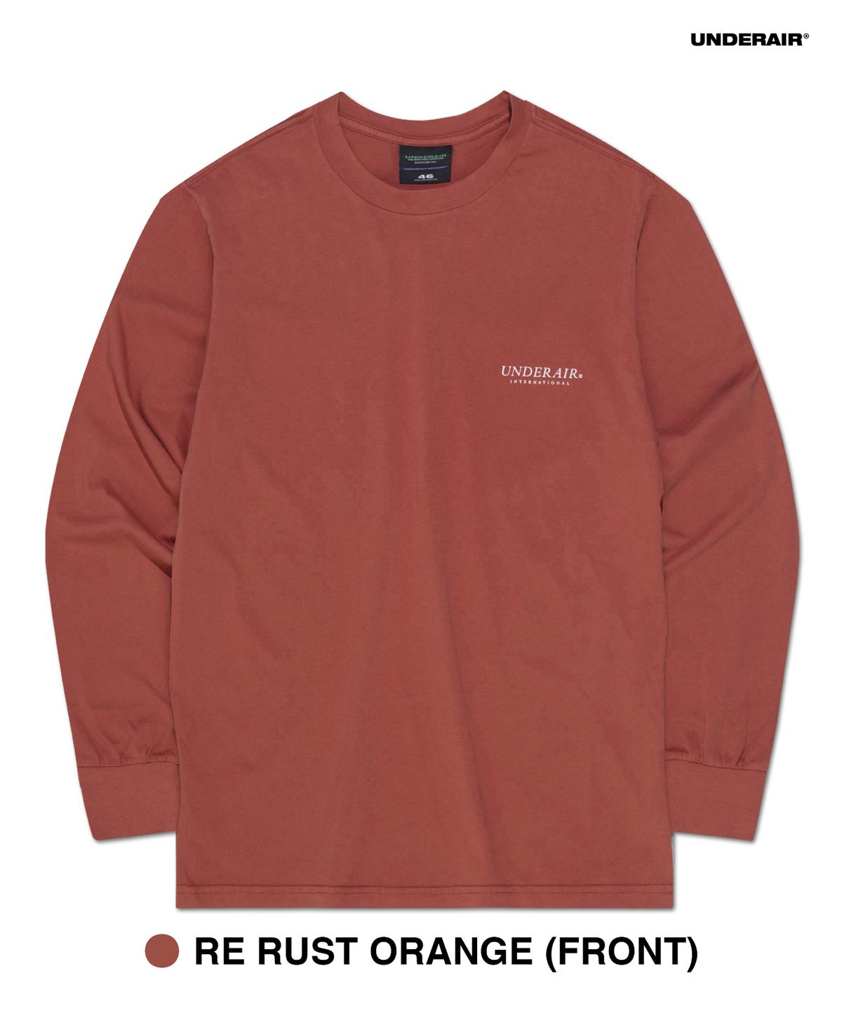 언더에어(UNDERAIR) [피그먼트] CLEWLIO LONG SLEEVE (6 COLOR)