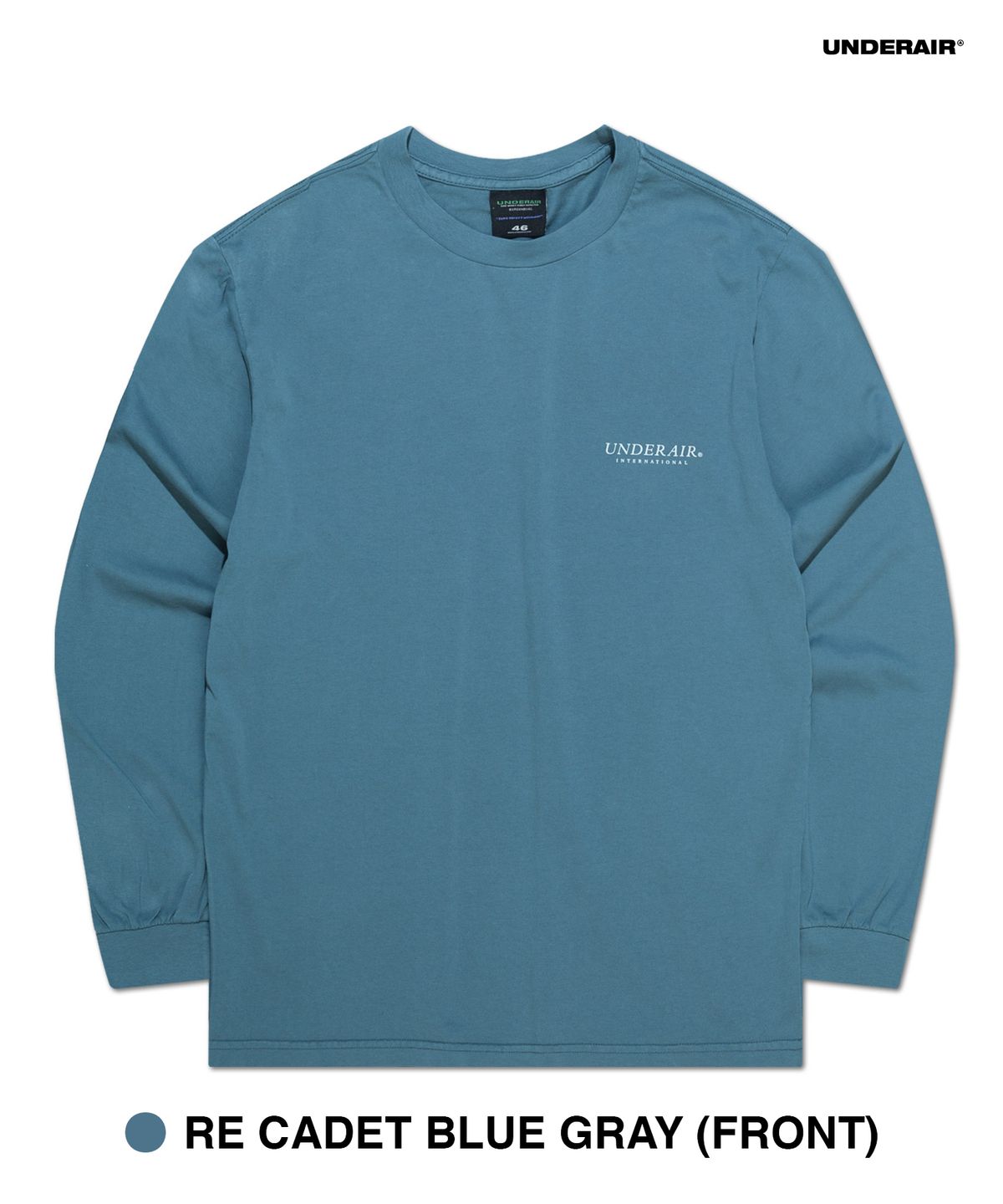언더에어(UNDERAIR) [피그먼트] CLEWLIO LONG SLEEVE (6 COLOR)