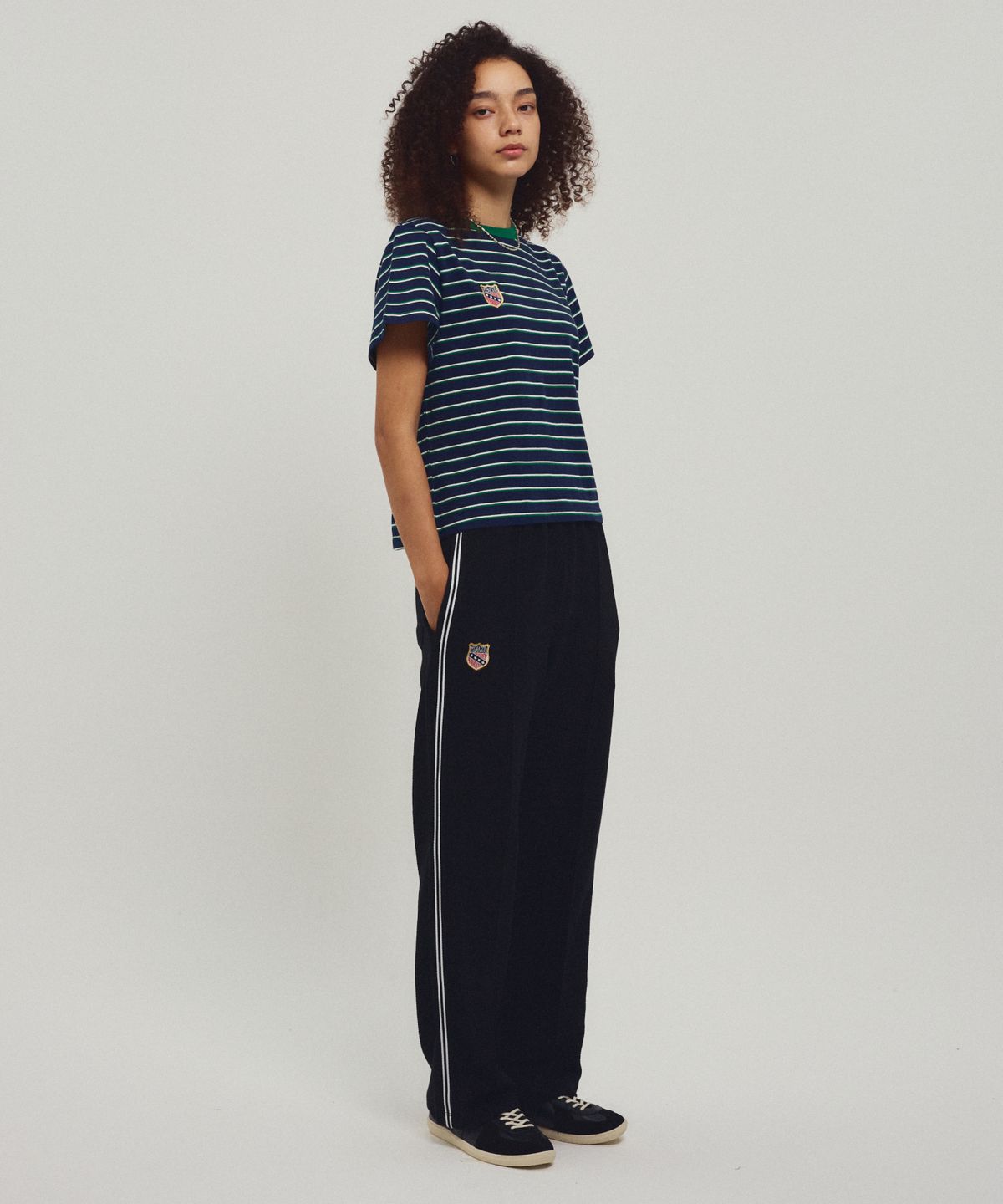 미나수(MENASOO) Waffle Wide Pants_3 Color