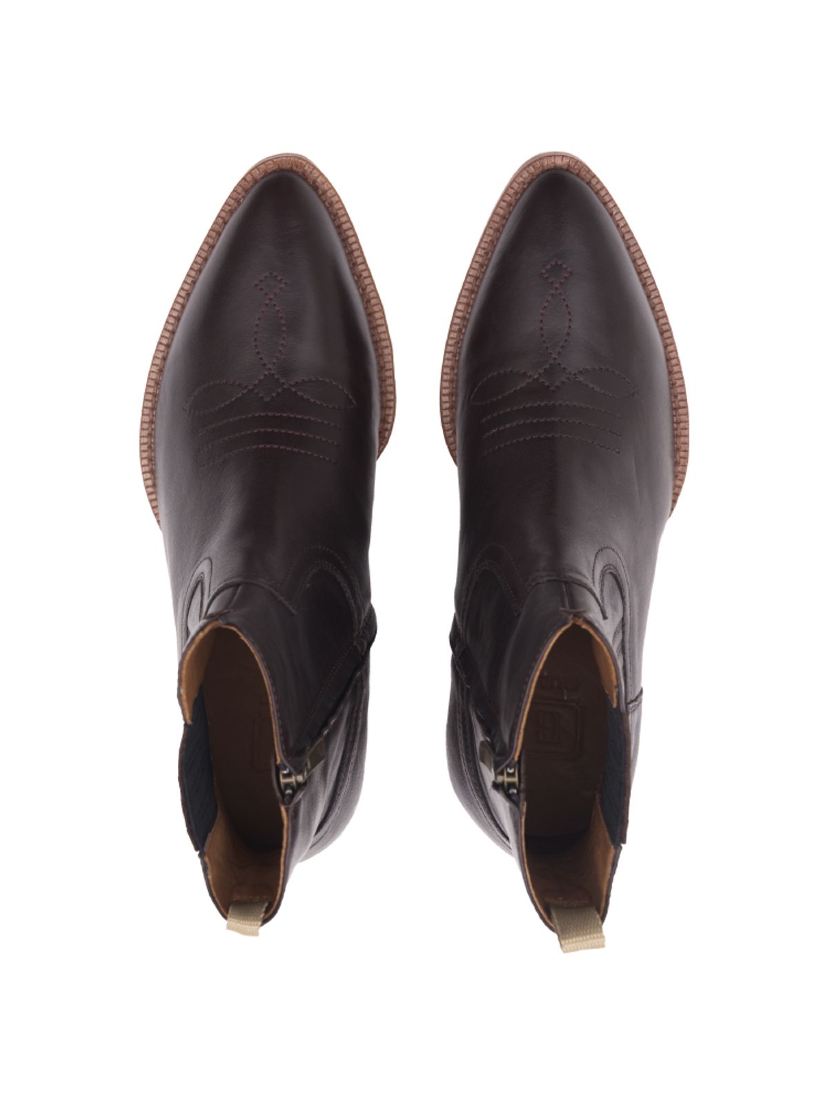 길프(GUILF) Molko 45 Cuban boot in Brownskin