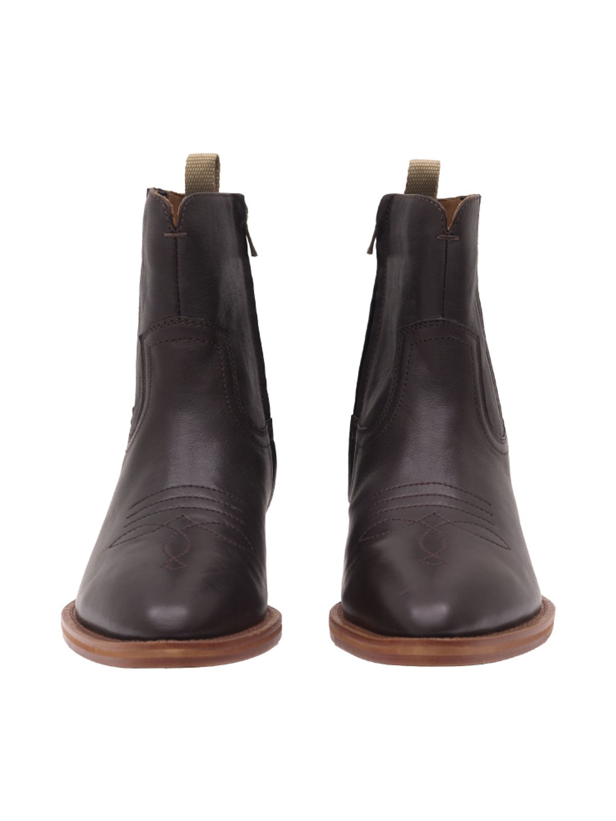 길프(GUILF) Molko 45 Cuban boot in Brownskin