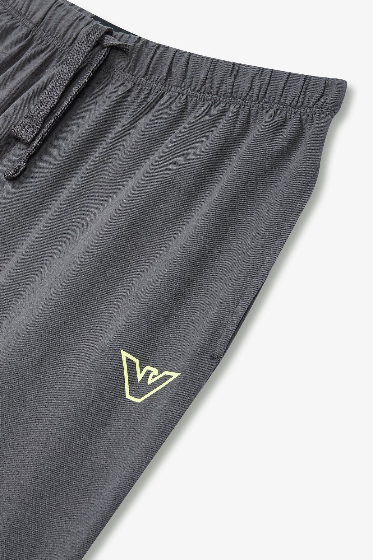 엠포리오 아르마니 언더웨어(EMPORIO ARMANI UNDERWEAR) 남성 아웃라인 이글 라운지 조거 팬츠_다크 그레이 0814332028