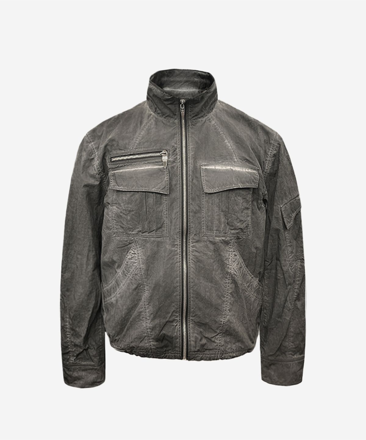 비엘알(BLR) Dyed Multi-Pocket Nylon Work Jacket