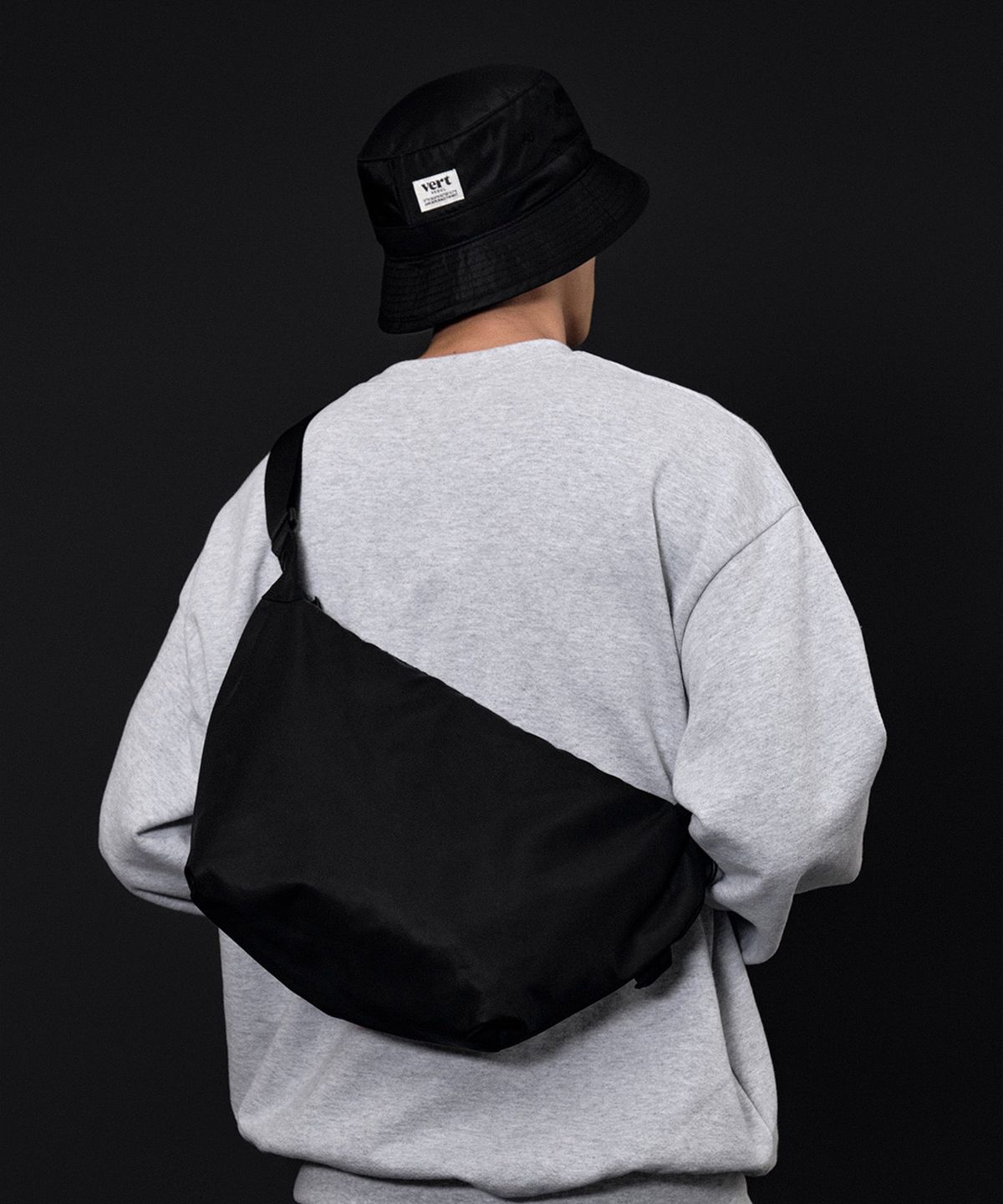 디미토(DIMITO) FOUND BUCKET HAT BLACK