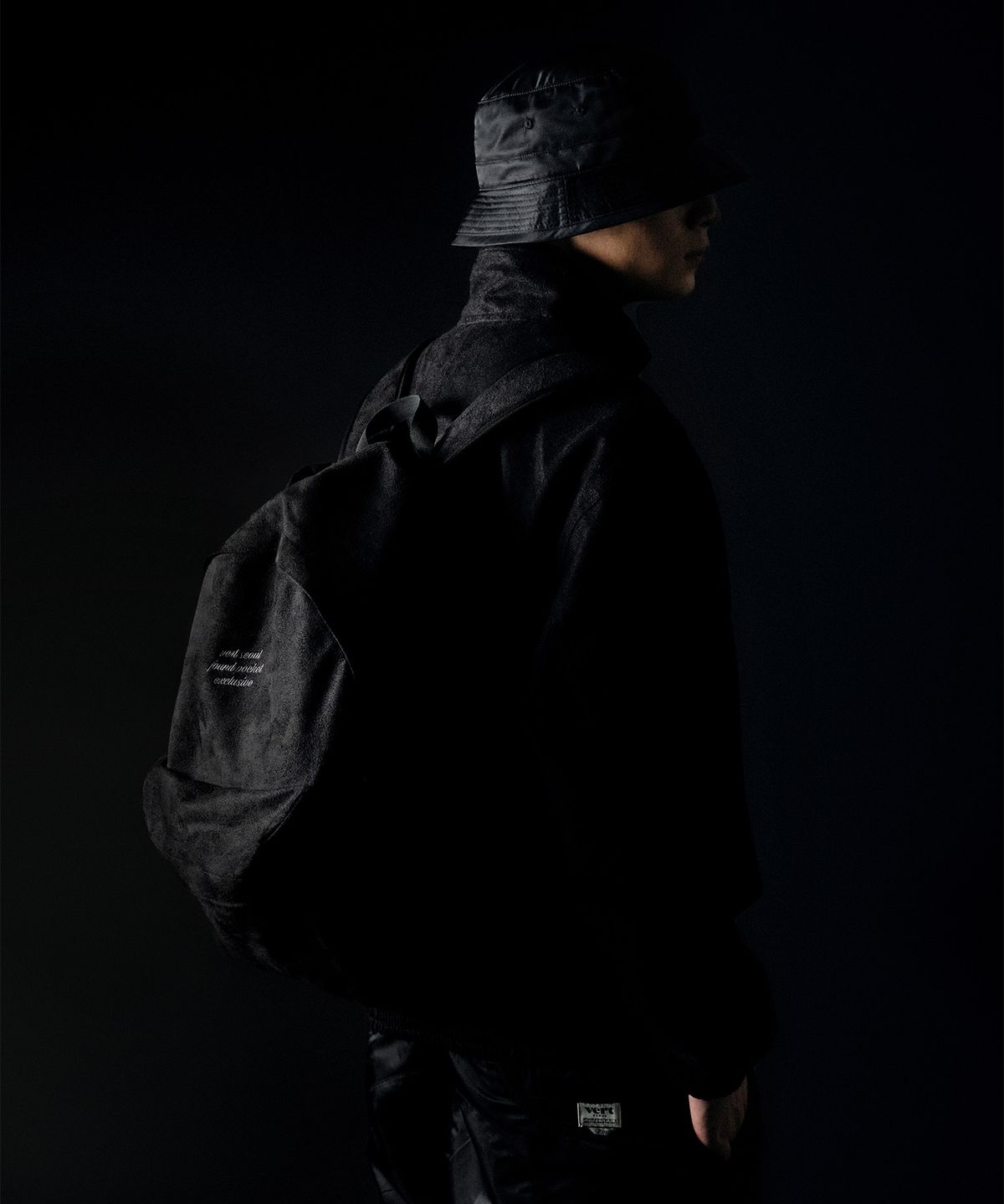 디미토(DIMITO) FOUND STONE BACKPACK BLACK