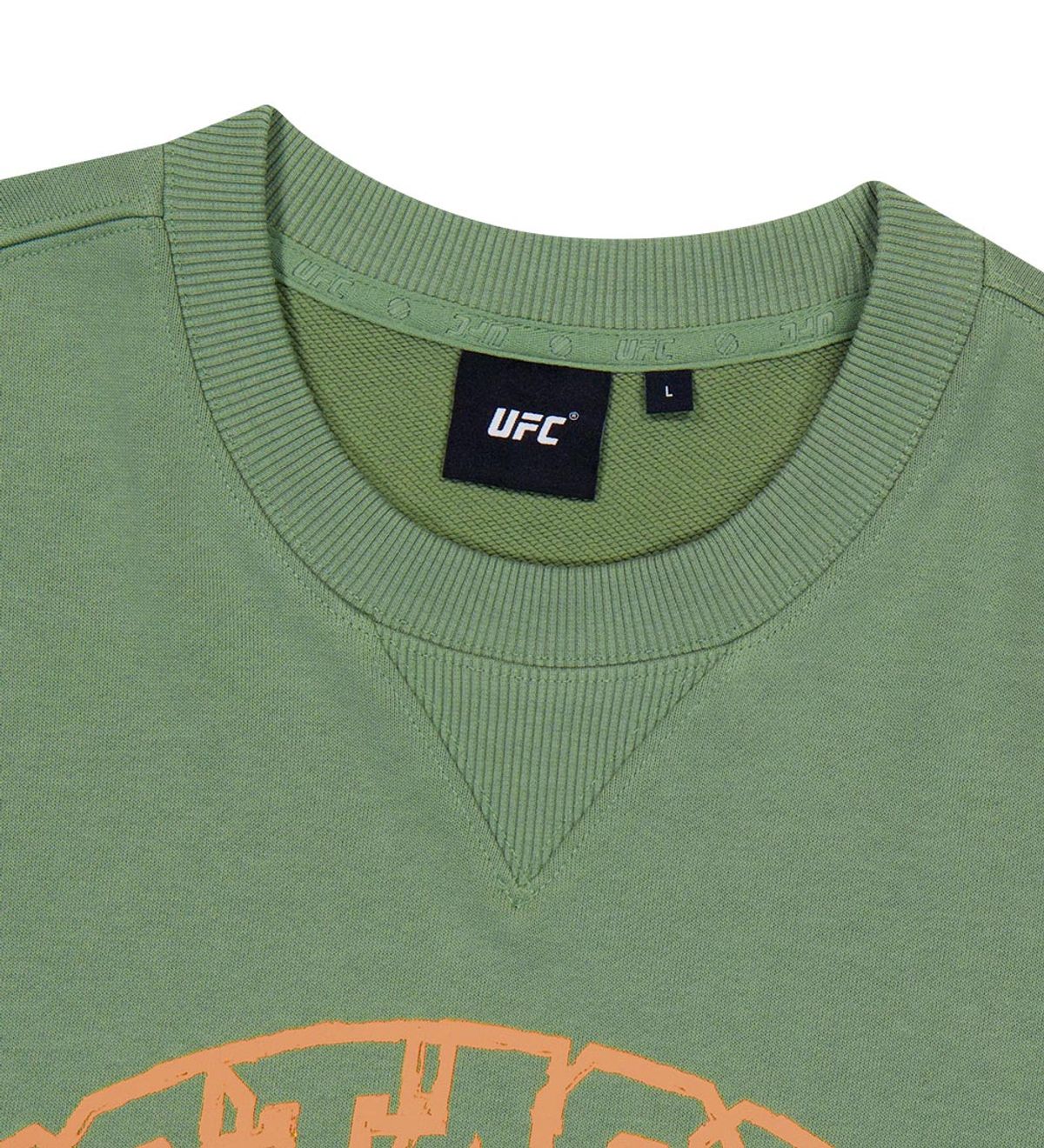 유에프씨 스포츠(UFC SPORT) UFC 옥타곤 릴렉스핏 맨투맨 라이트카키 U2SWV3301LK