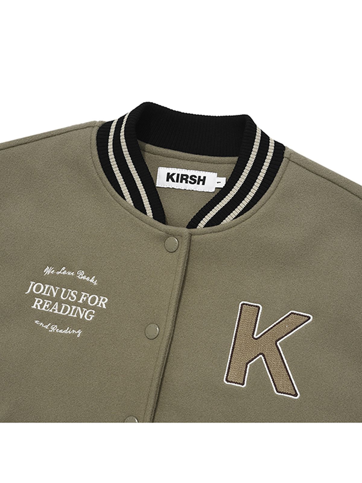 키르시(KIRSH) 키르시 스타디움 자켓 [카키]