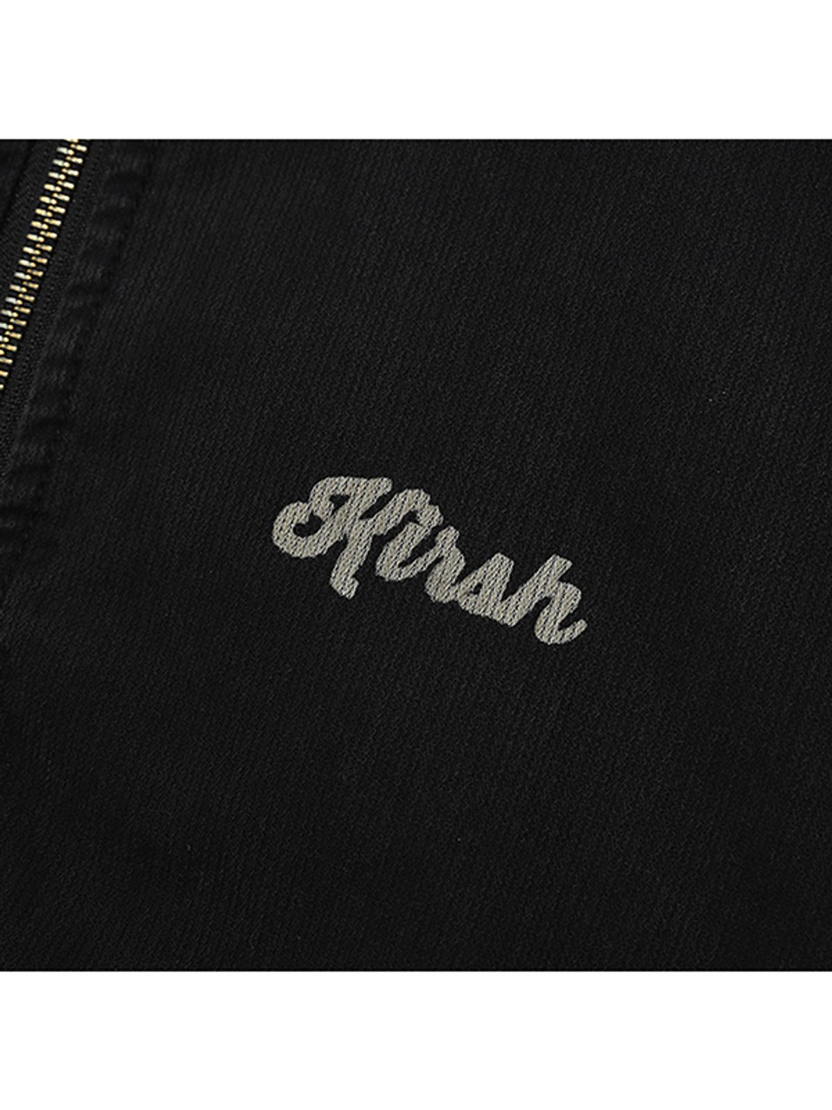 키르시(KIRSH) 데님 퀼팅 자켓 [블랙]
